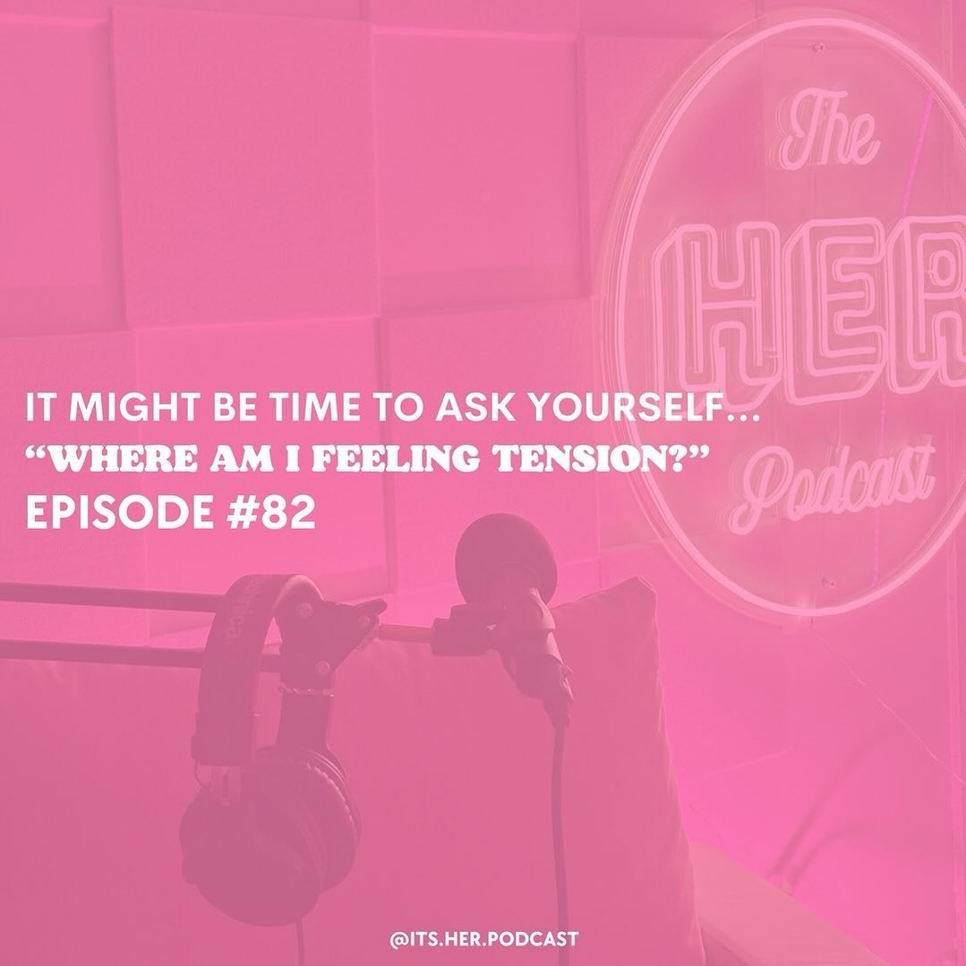 In your body, in your life, or in your relationships... anyone else have some points of tension they&rsquo;re experiencing lately? 😅
⠀⠀⠀⠀⠀⠀⠀⠀⠀
⠀⠀⠀⠀⠀⠀⠀⠀⠀
Episode 82 with @lisagreigwellness &amp; @vangoolwellness 🎧✨