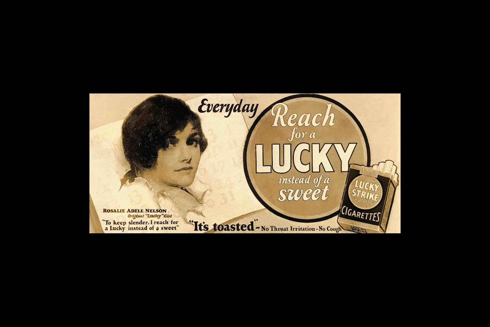  1929 Lucky Strike Ad 