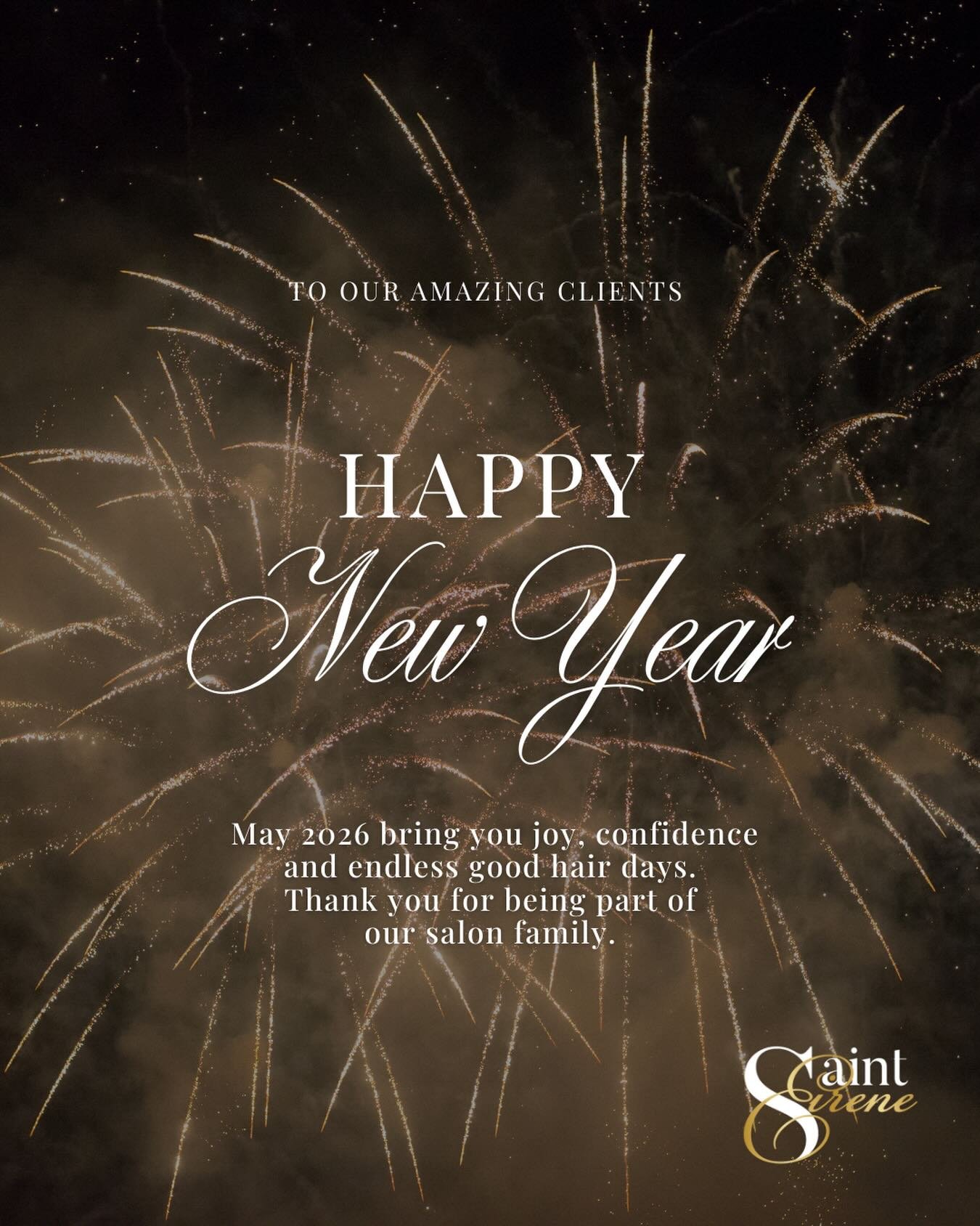 Stepping into 2026 with intention, elegance and glowing confidence ✨Thank you for choosing us to be part of your journey. We look forward to another year of refined results and self-care done beautifully. 💫💅💇🏻&zwj;♀️💆🏽&zwj;♀️

#NewYearGlow #Aes