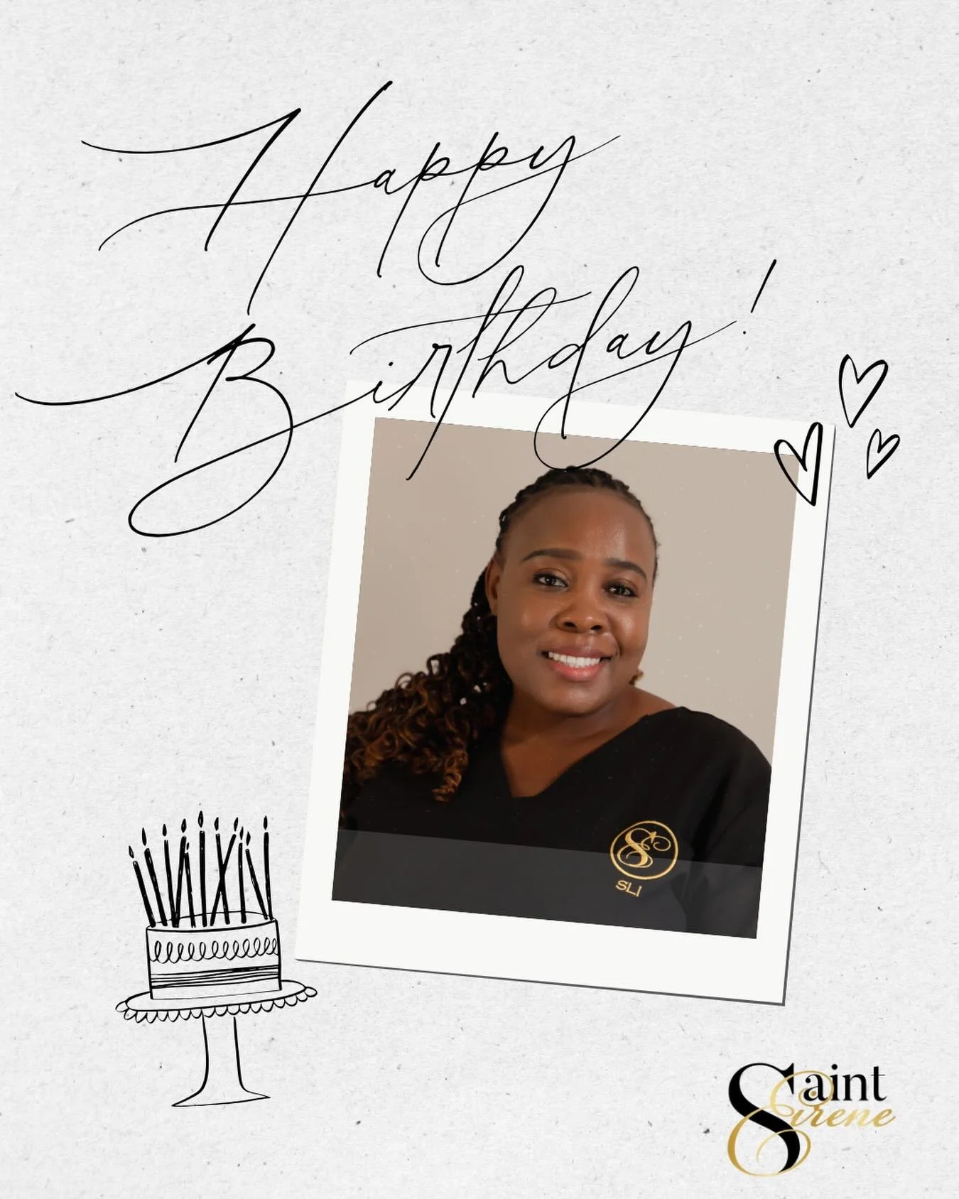 Happy Birthday Sli ✨🤍

Wishing you a wonderful day filled with happiness and a year ahead full joy and growth. We truly appreciate your work and the value you bring to the team.

May this new year bring you continued achievements and many great mome