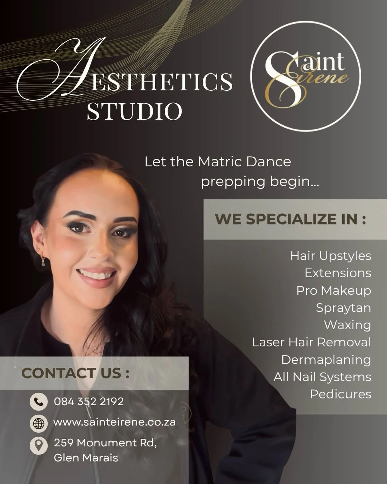 Getting your dress &amp; shoes ready for the Matric Dance is half the magic.👗👠

When you're in the hands of the pros, you know the final look is going to be nothing short of iconic.🥂✨

#makeupartistkemptonpark #nailtechkemptonpark #spraytankempton