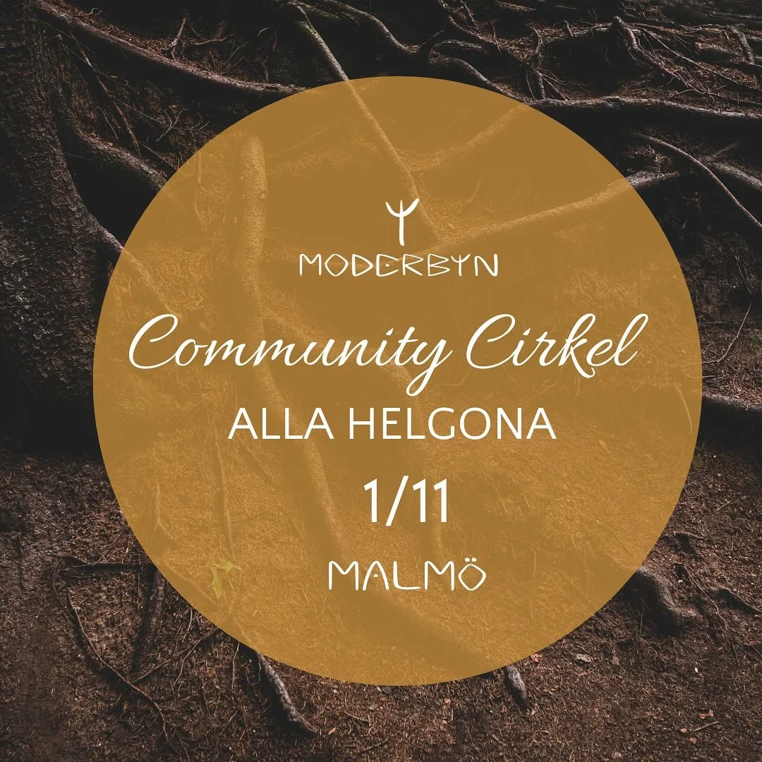 🧶MODERBYN Community Cirkel 

&bull; MALM&Ouml;&bull;
L&ouml;rdag den 1/11
p&aring;&nbsp;@infiniteyogamalmo 
kl 9.30-11.30 

🕯️I Alla Helgona tid hedrar vi v&aring;ra f&ouml;rlevande, deras liv och r&ouml;ster, &ouml;den och arv. Vi djupnar in i v&a