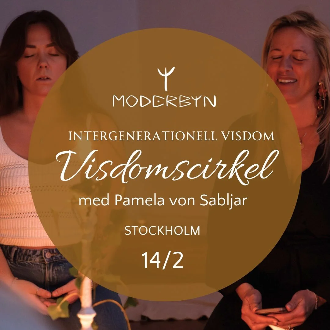 🕯️VISDOMSCIRKEL - Intergenerationell Visdom
med @pamelavonsabljar

Ett modigt m&ouml;te mellan kvinnor och m&ouml;drar av olika generationer - i djupt inlyssnande av Visdomen som vilar emellan oss.

📍VAR &amp; N&Auml;R:
14/2 kl. 12-16
Mamita, Vikin