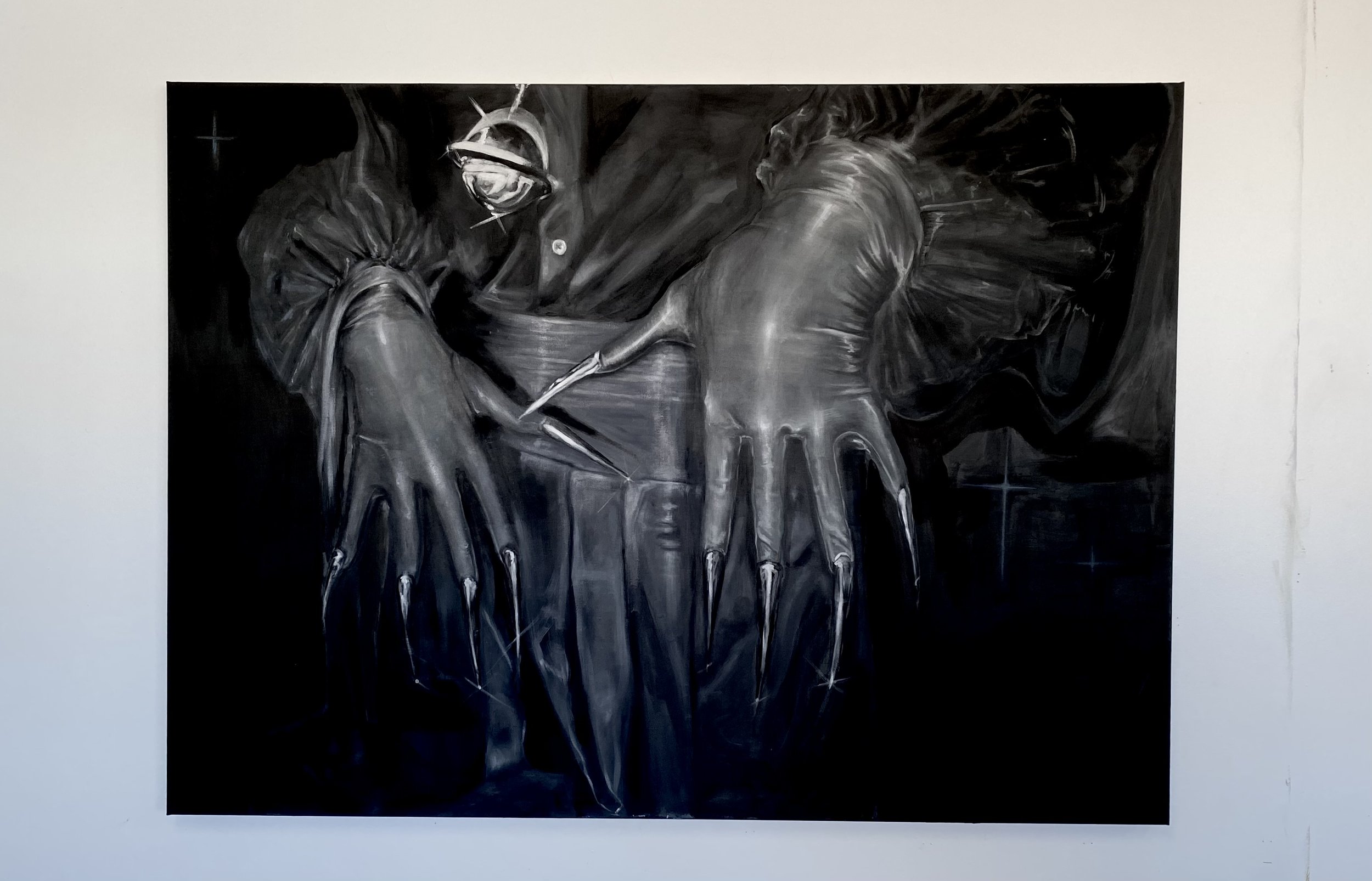 Dom, 137 x 100 cm, acrylic on canvas