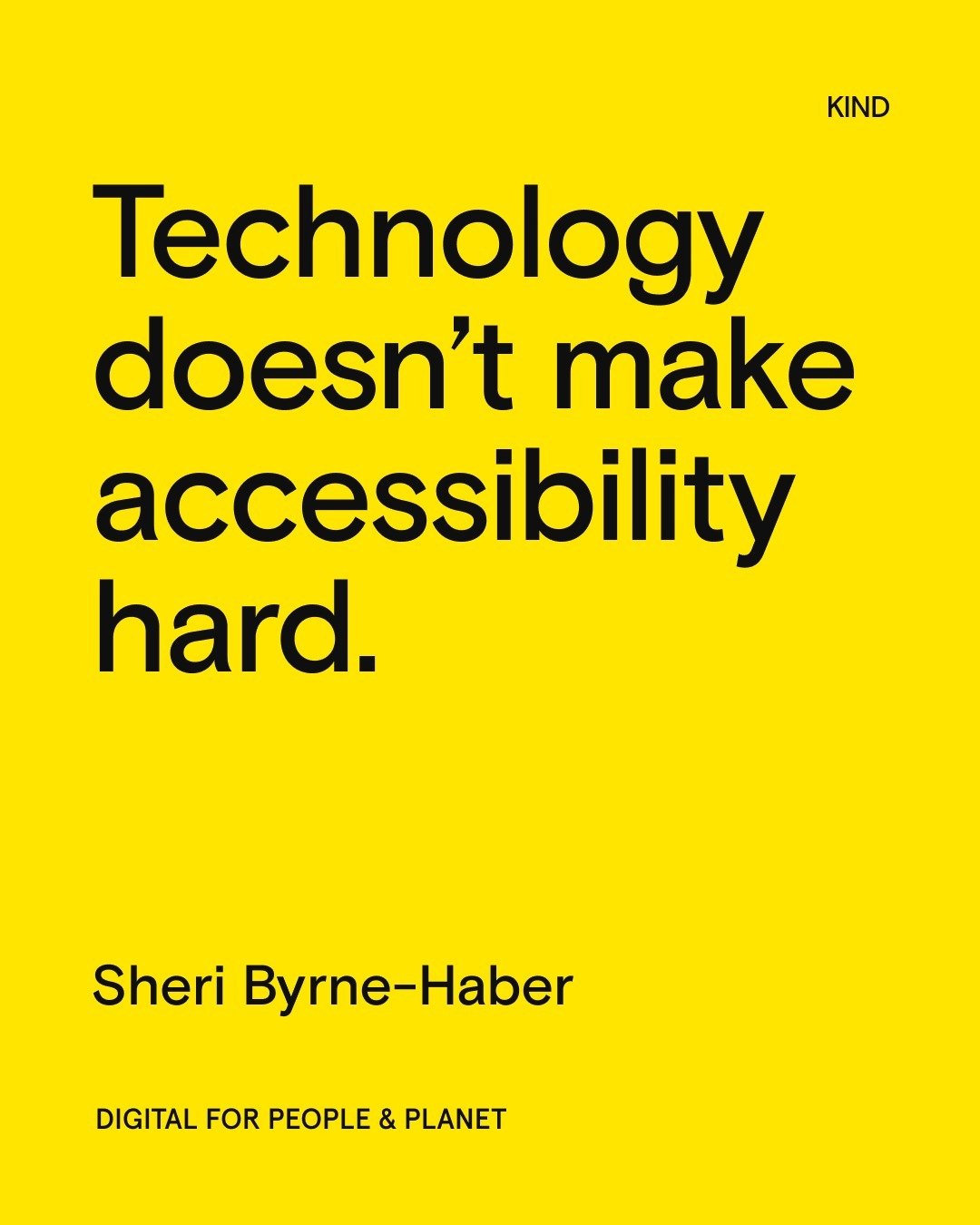 Quote from 'Giving a damn about accessibility' by Sheri Byrne-Haber. Available as a free PDF book, find the link in my bio or comment 'book' and I'll DM it to you.&nbsp;#GlobalAccessibilityAwarenessday2024

#GlobalAccessibilityAwarenessDay&nbsp;#acce