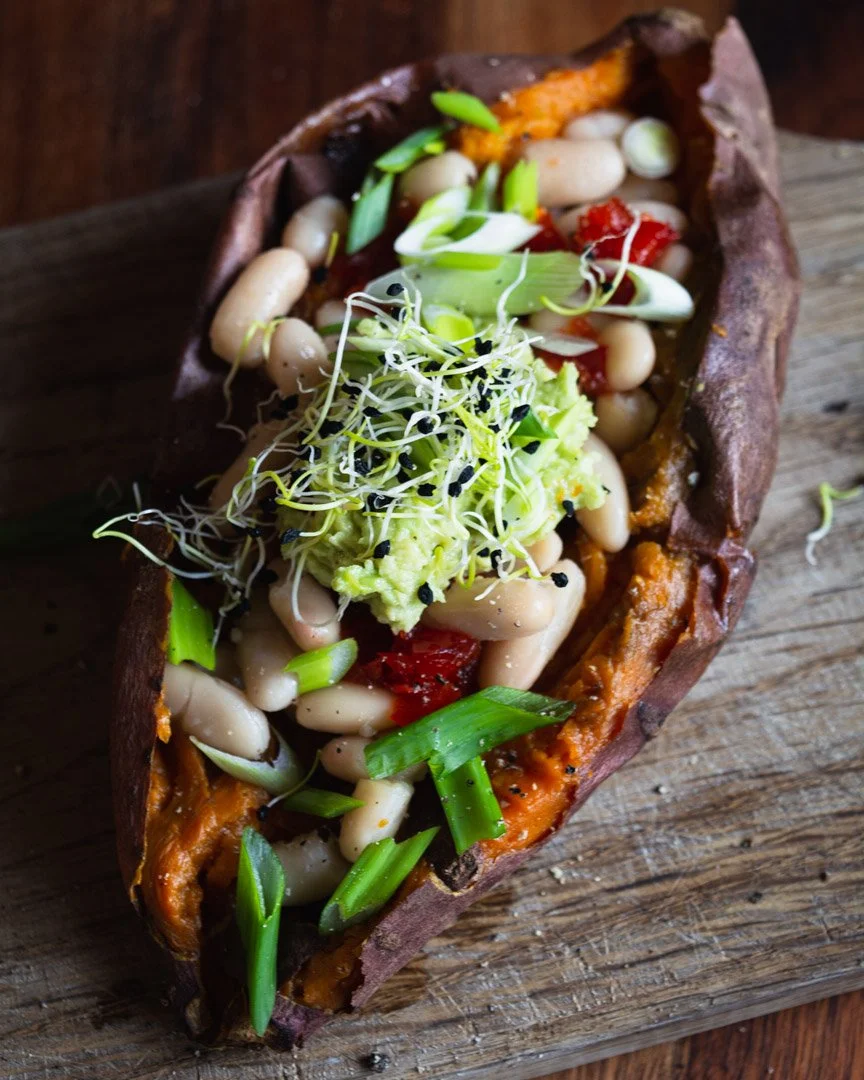 Stuffed Sweet Potato