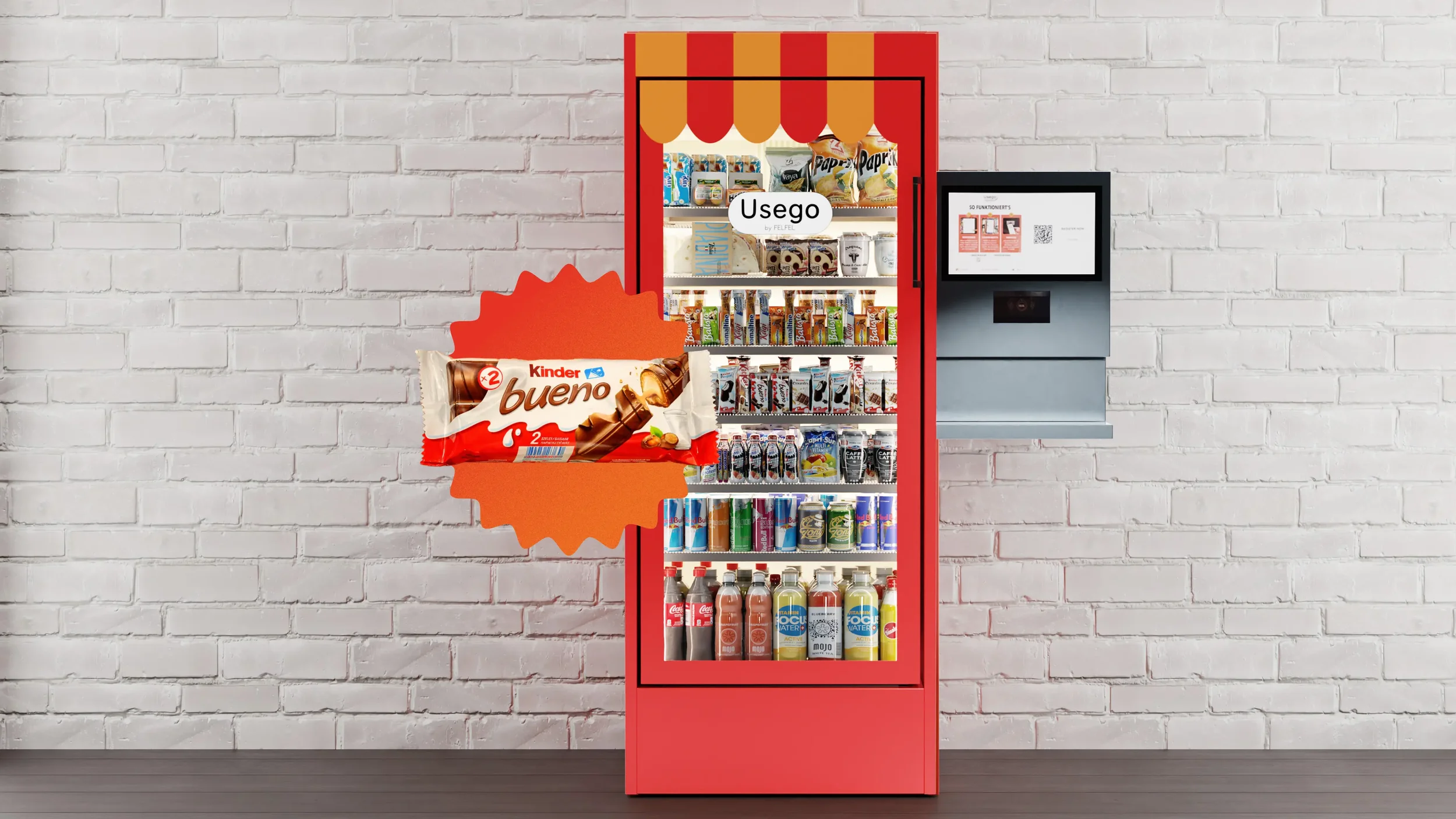 Distributeur automatique de snacks pour une restauration moderne des employés au bureau