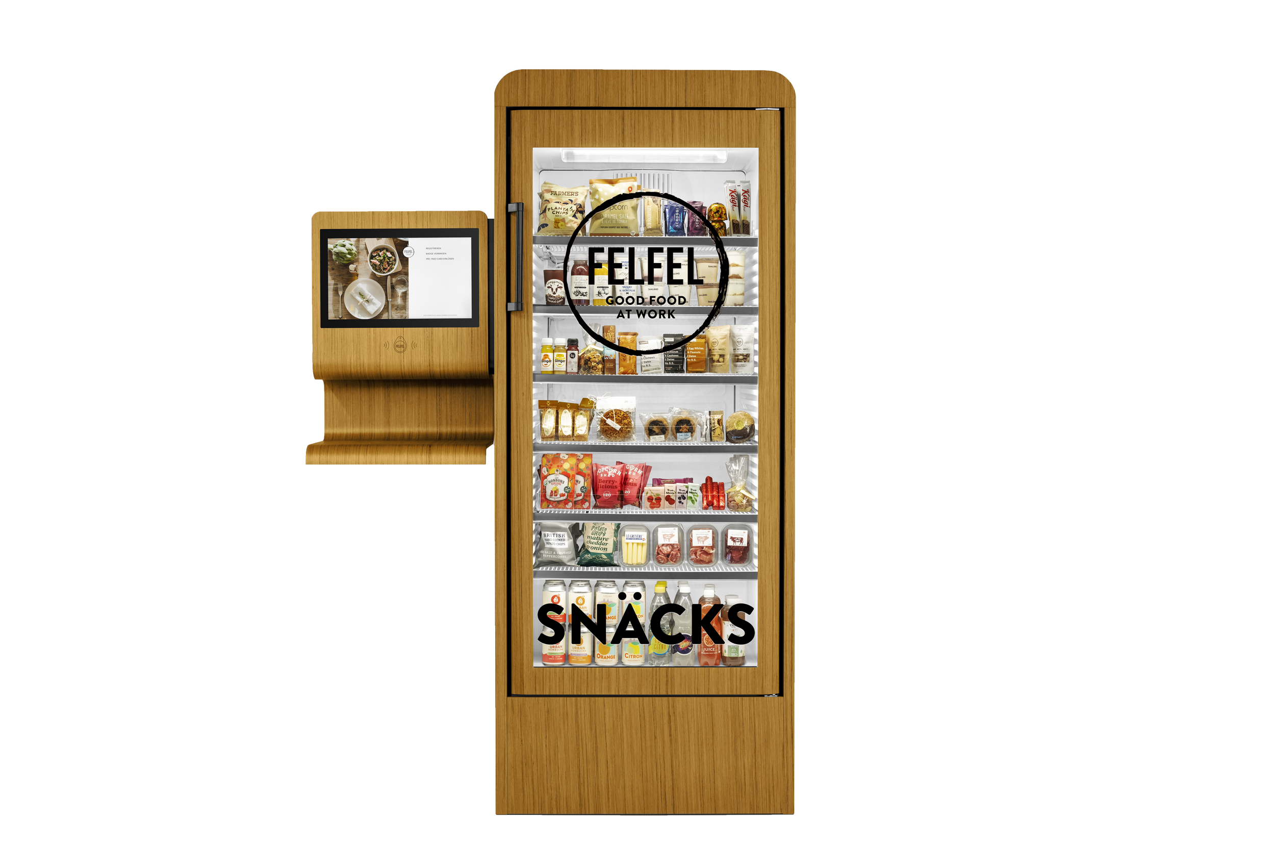 Distribution de snacks pour les petits creux au travail