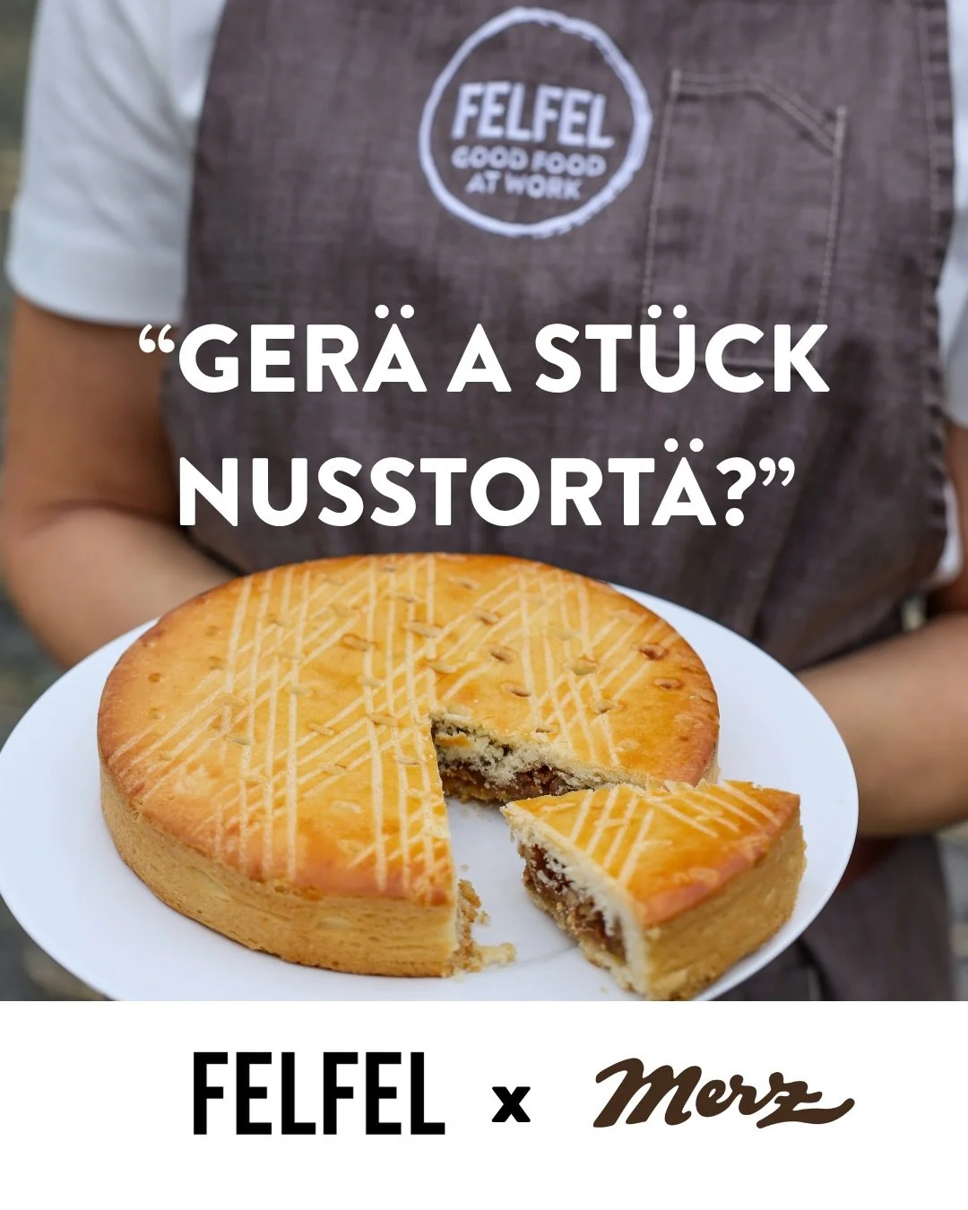 FELFEL brings Chur&rsquo;s sweetest traditions straight to your workplace! 🏔️✨ Meet @merz.swiss , a legendary 3rd-generation family bakery crafting local treats since 1946. From their famous B&uuml;ndner Nusstorte to signature MAMs Chocolate Chip Co