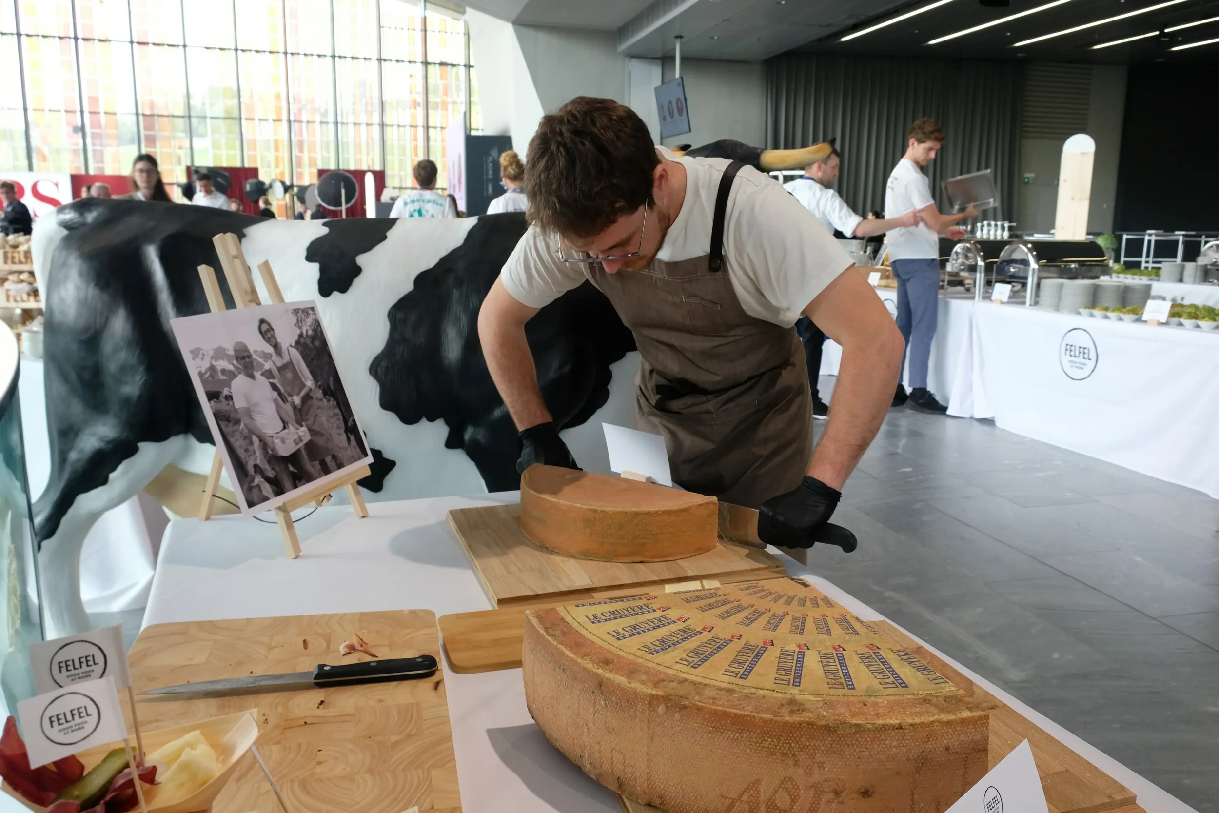 Käse Degustation als Teil eines kulinarischen Firmenevents