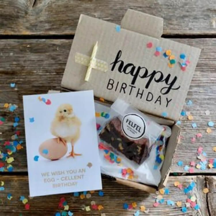 Geschenkboxen für Mitarbeiter 'Geburtstagsbox'
