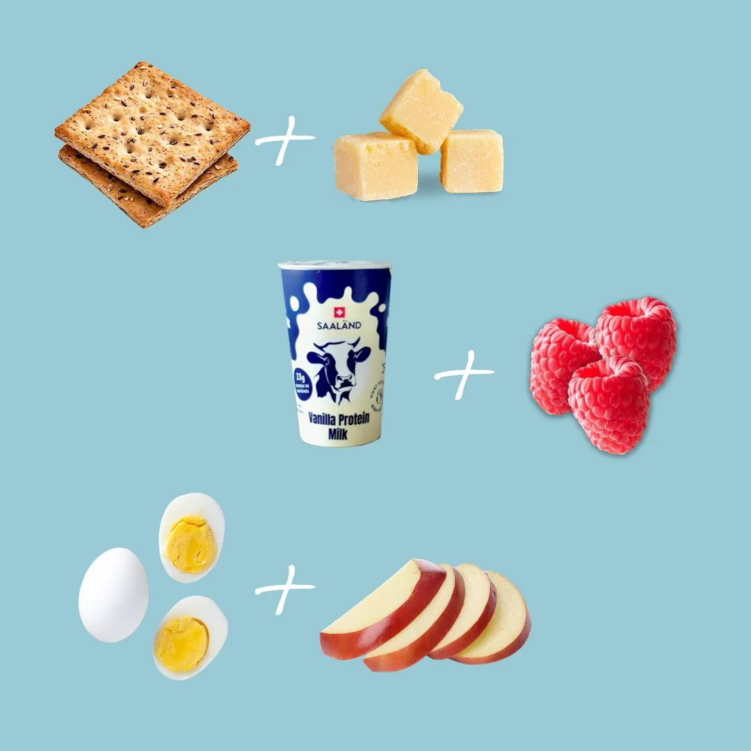 FELFEL fridge filled with fresh, balanced meals and snacks for school or university