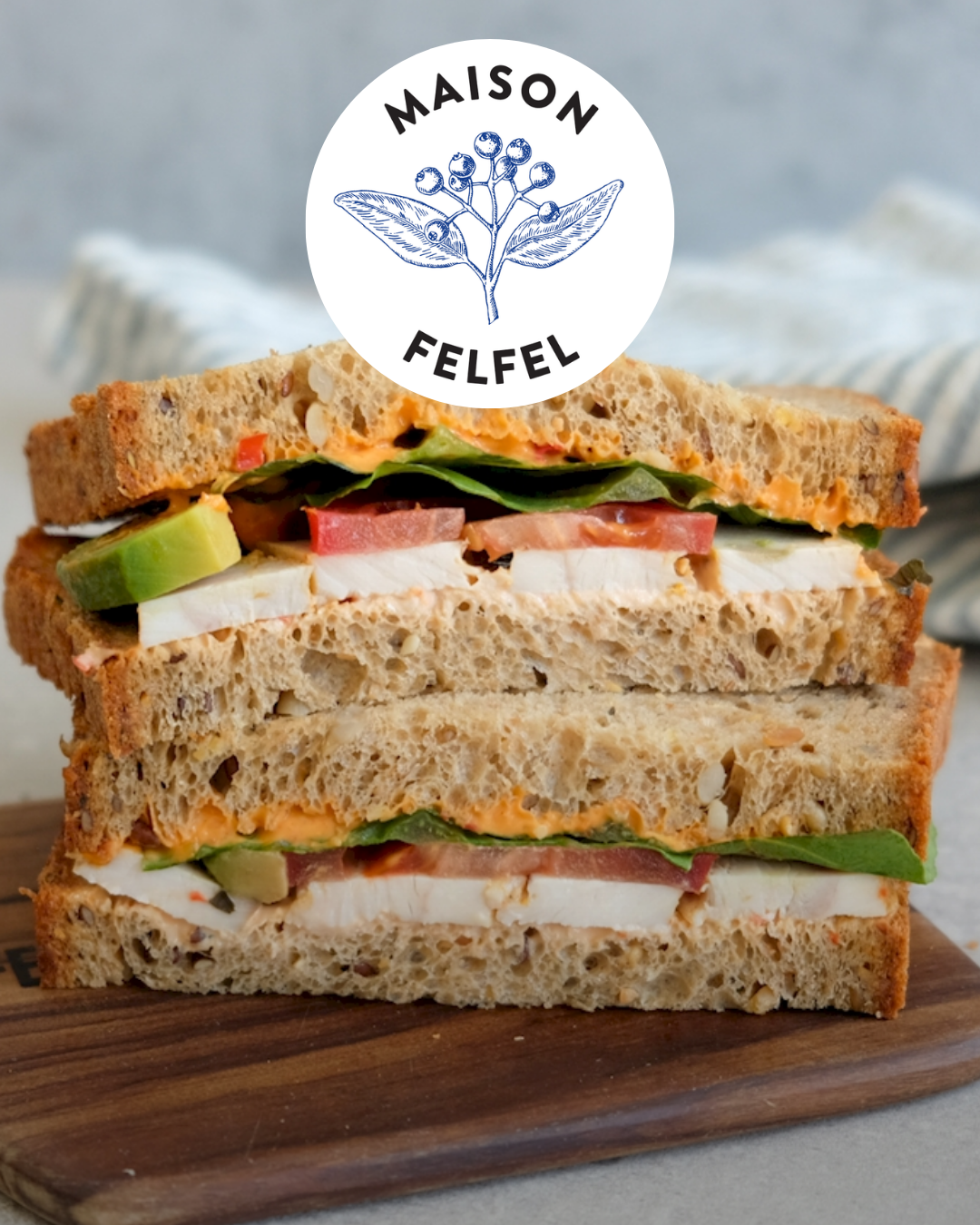 Chicken-Avocado Sandwich 