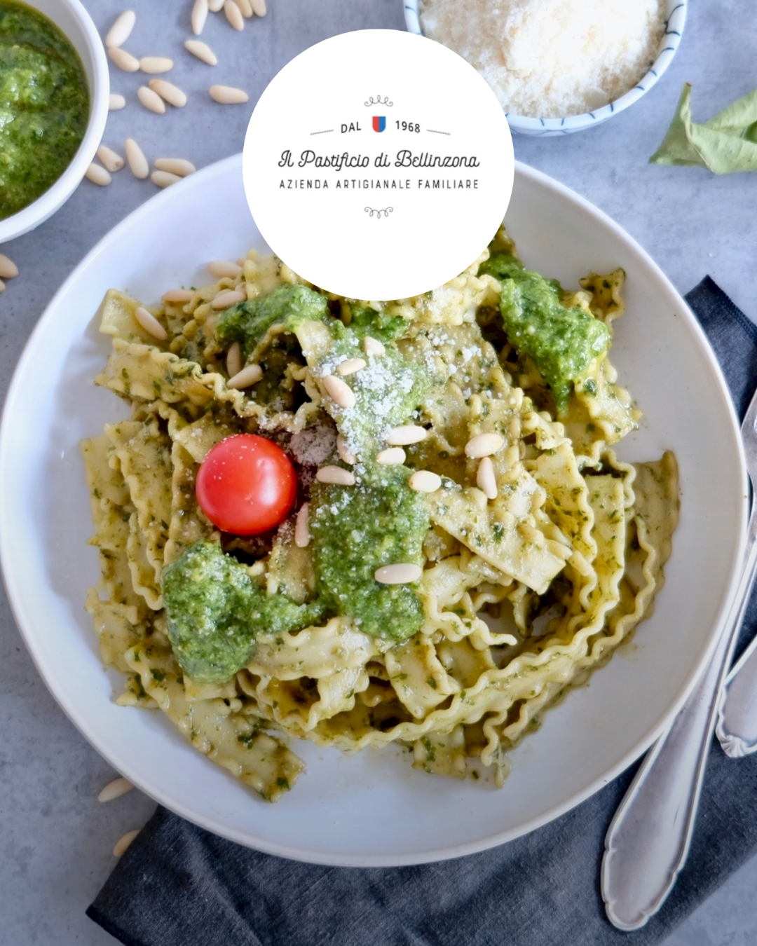Pasta al Pesto Verde