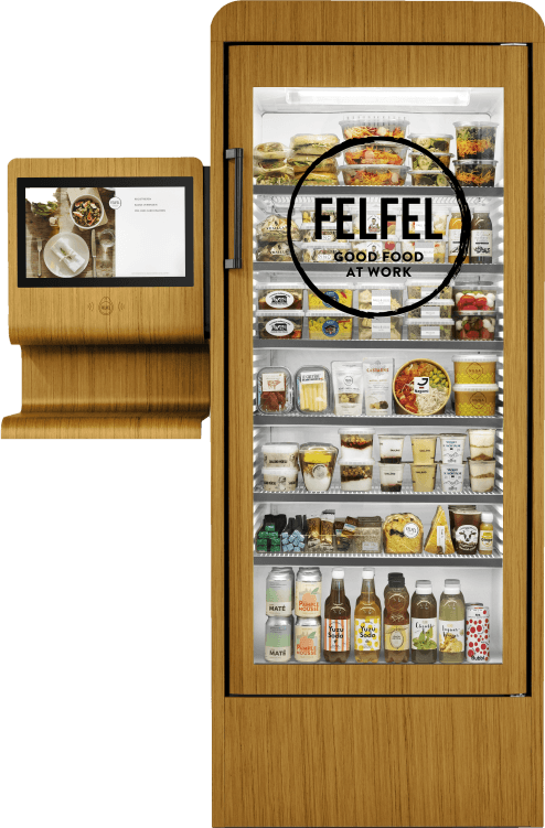 felfel smart fridge vending machine