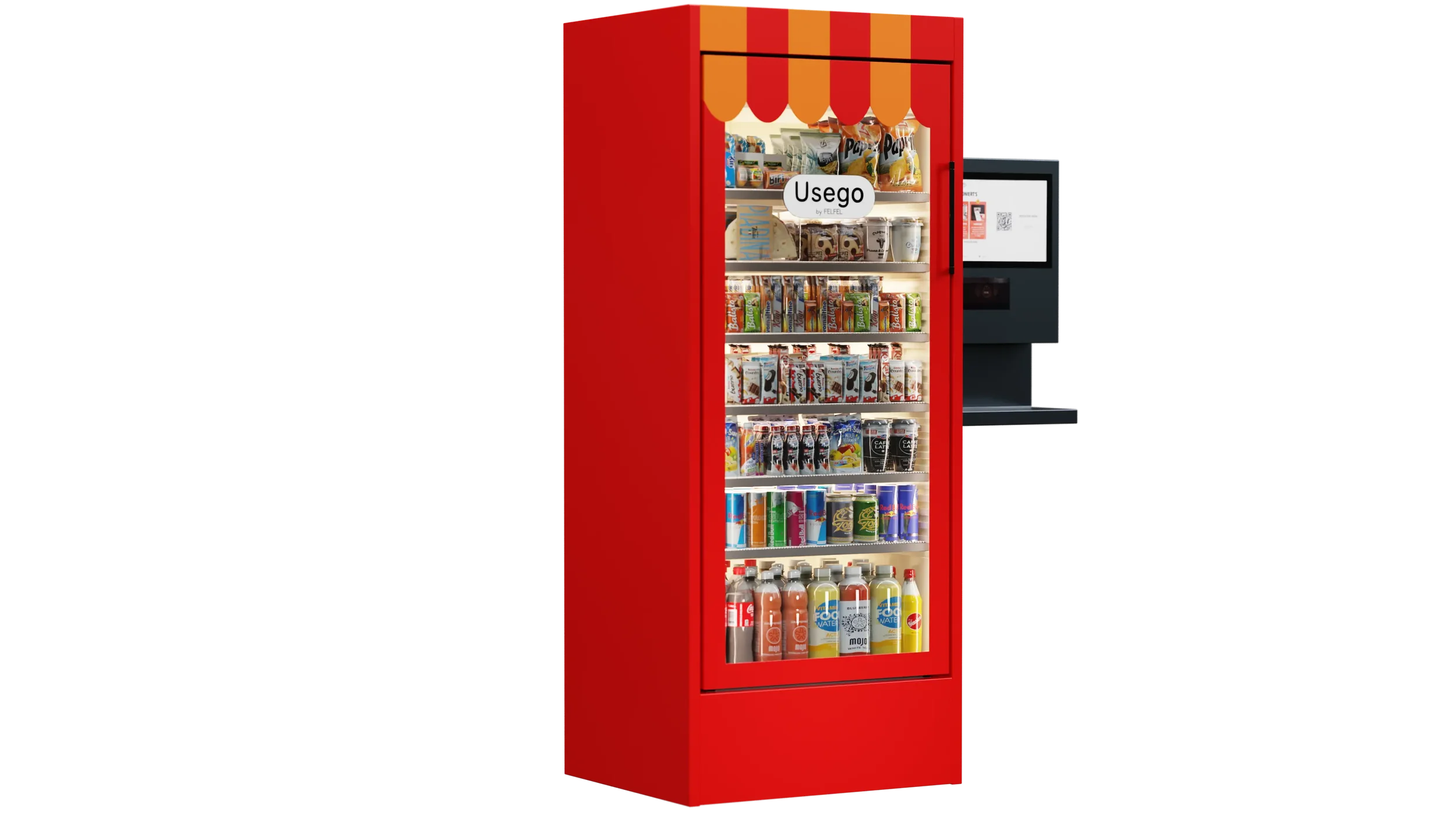Distributeur automatique de snacks comme alternative à la cantine