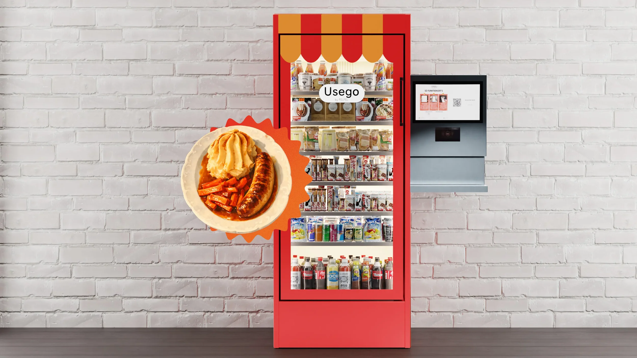 Distributeur automatique de repas en Suisse : USEGO Lunch, une solution intelligente pour se restaurer au bureau sans cantine