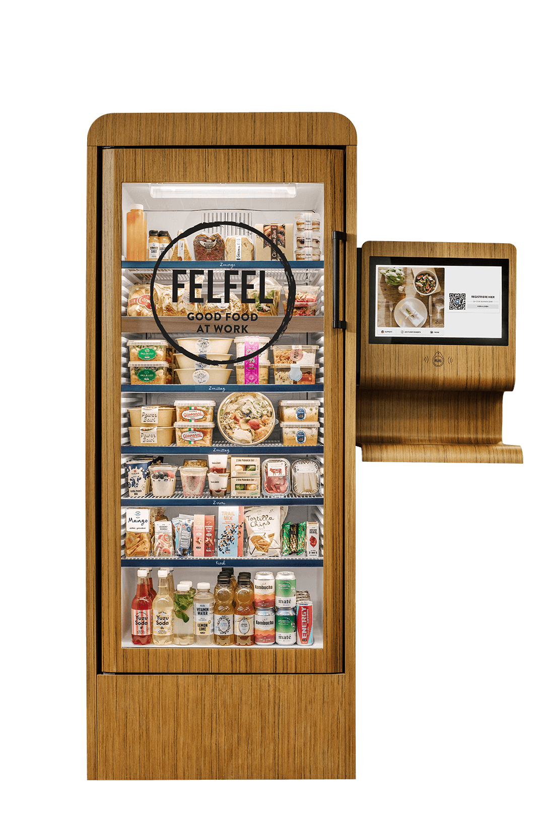 Le frigo connecté FELFEL permet d’offrir des repas frais et variés aux salariés, même sans cantine – une solution simple, durable et efficace.
