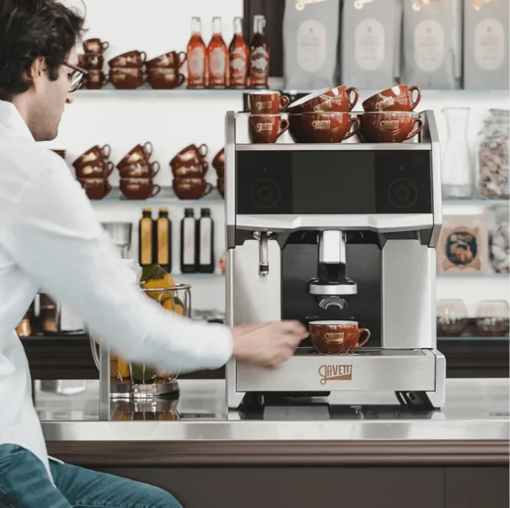 GAVETTI Kaffeemaschine für Barista-Kaffee im Büro