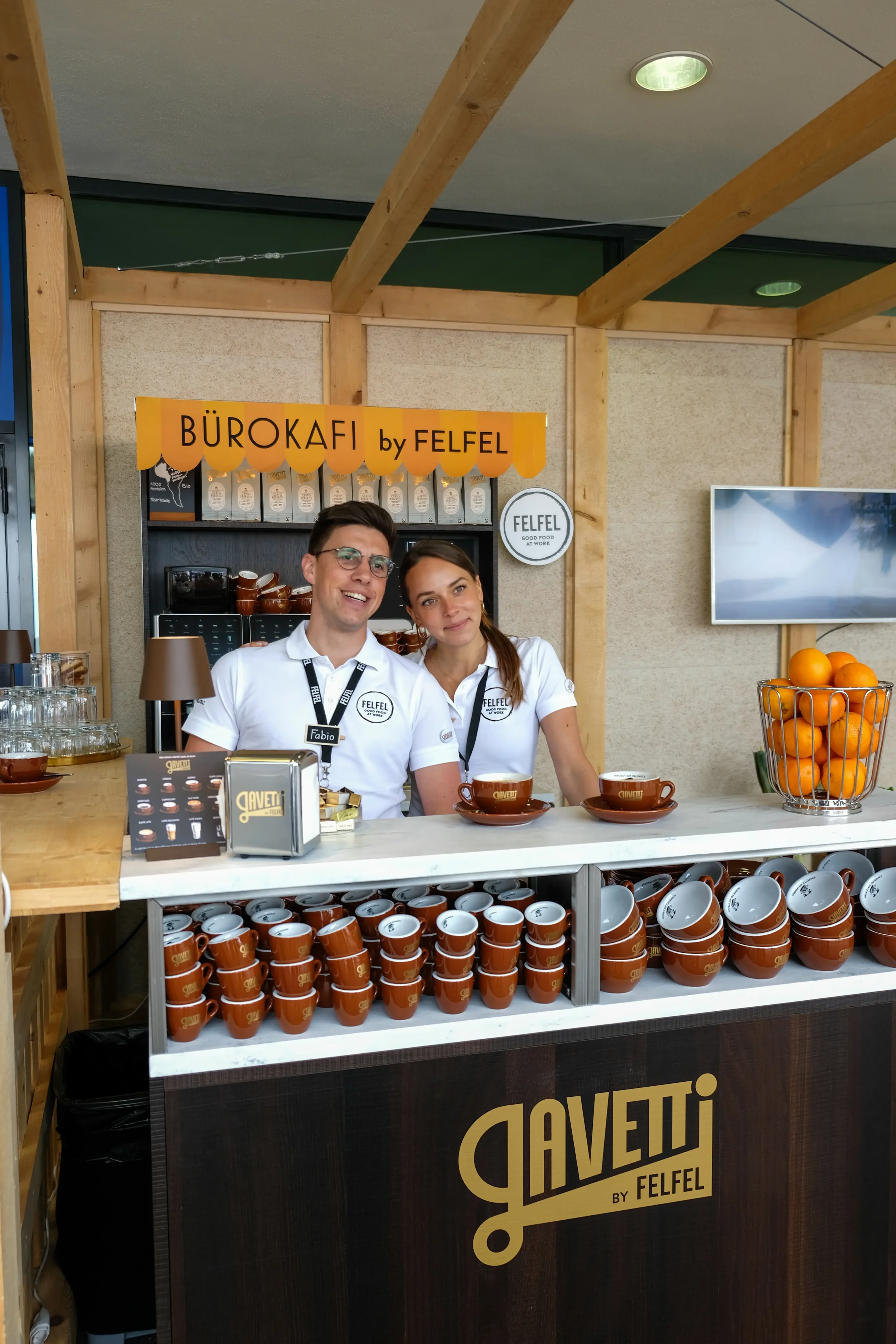 iFELFEL Stand am SEF Event mit Präsentation moderner Firmenverpflegung