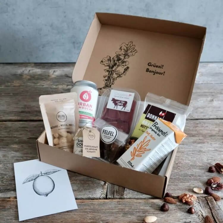 Geschenkboxen für Mitarbeiter 'Brunch Box'