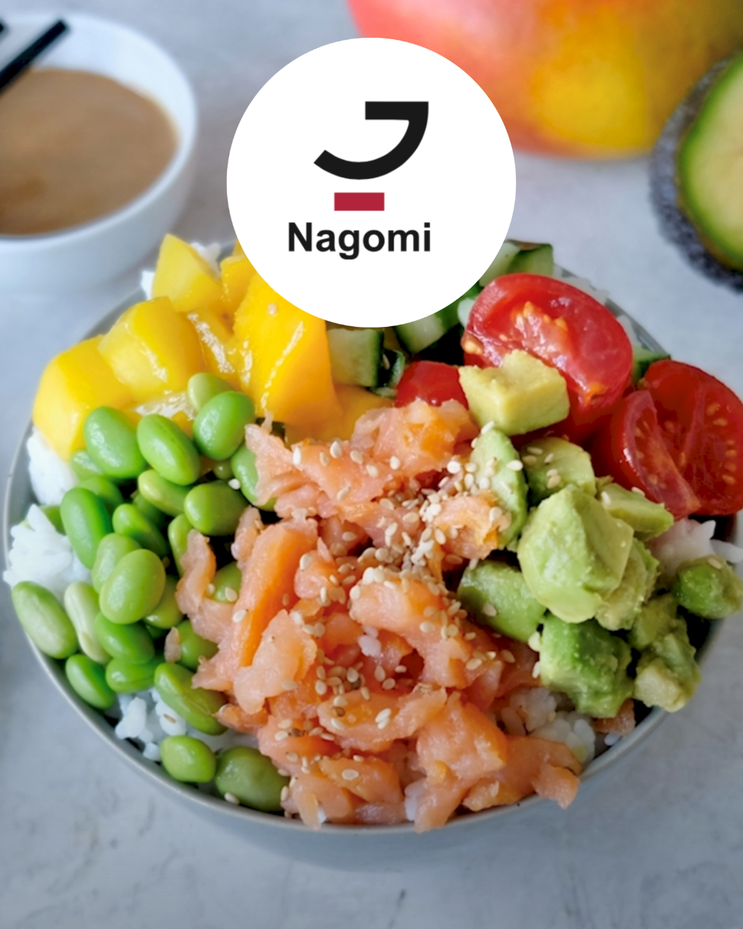 Poke Bowl  Smoked Salmon