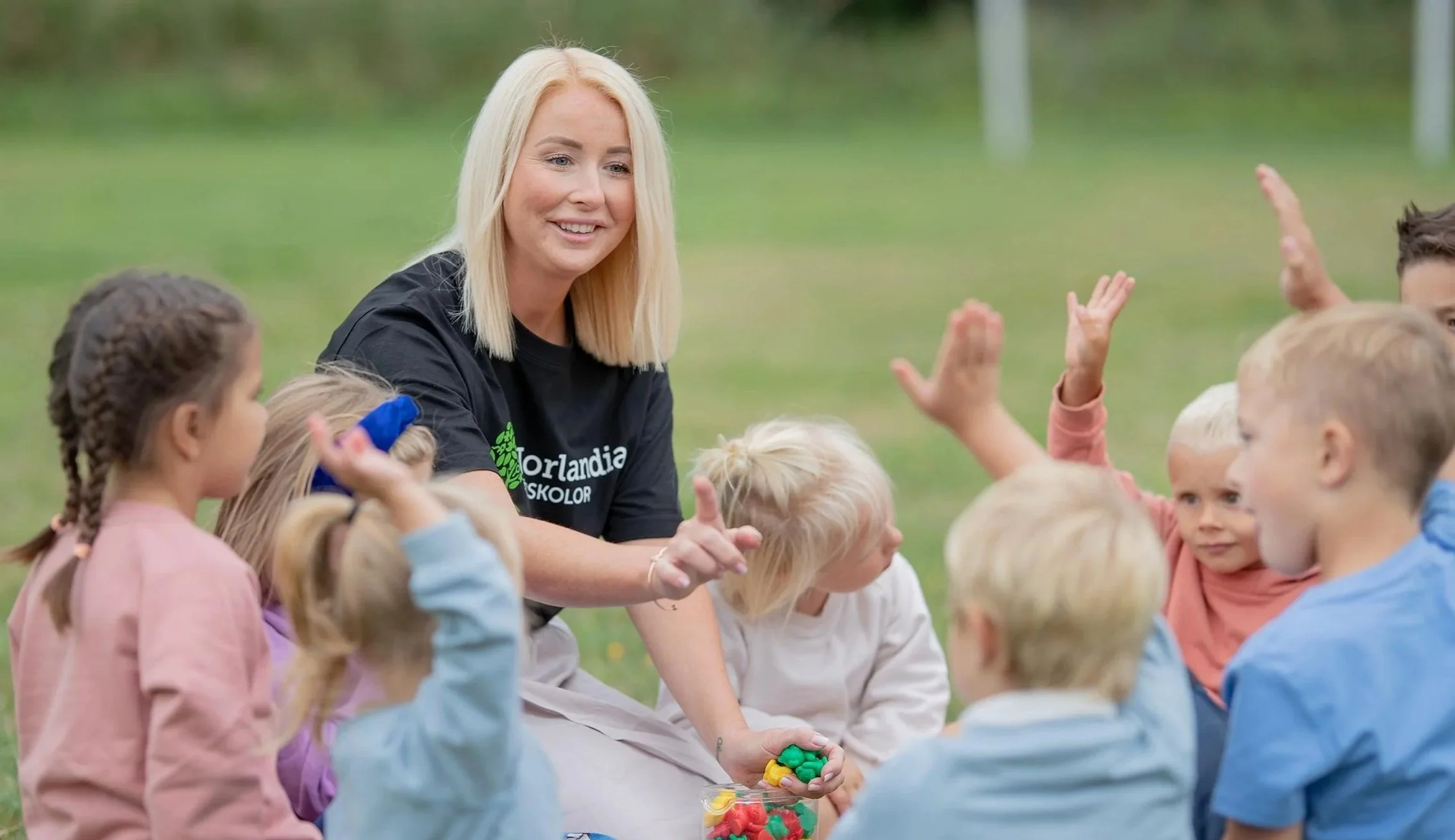 Romsaas kindergarten in Norlandia Kindergartens using Mojob platform for recruitment and staffing to free up time for the children.
