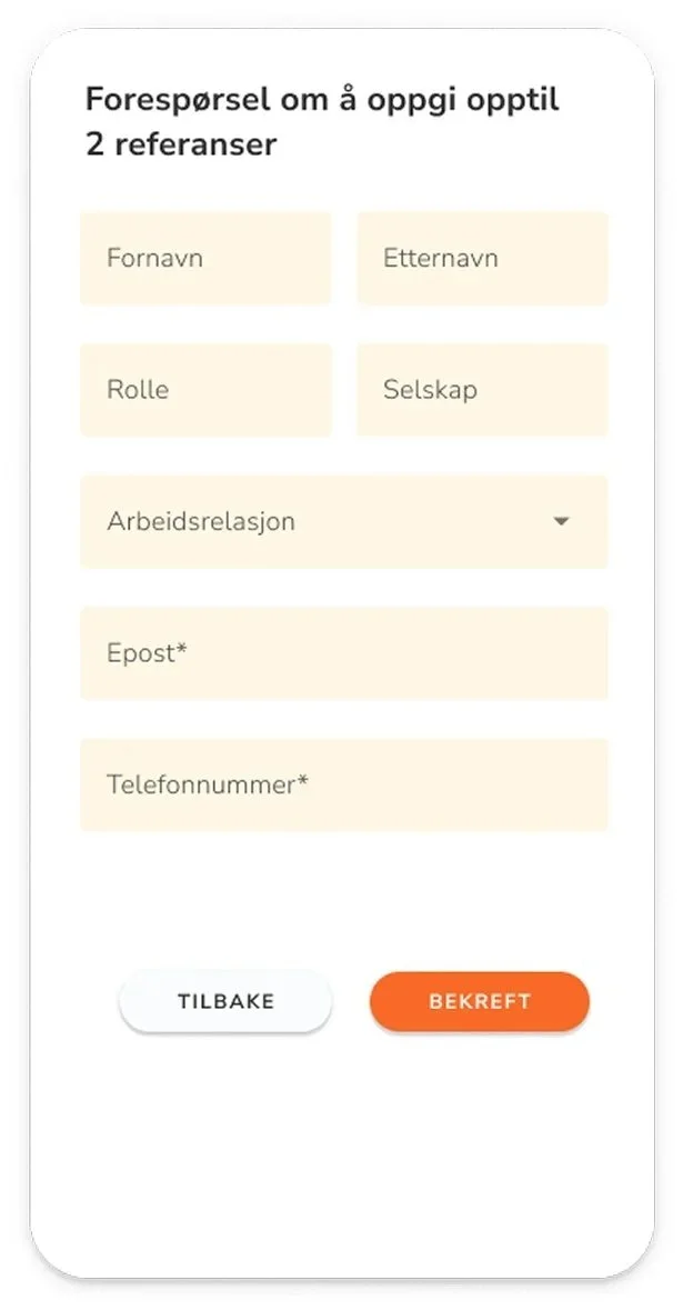 Digital og automatisert referansesjekk