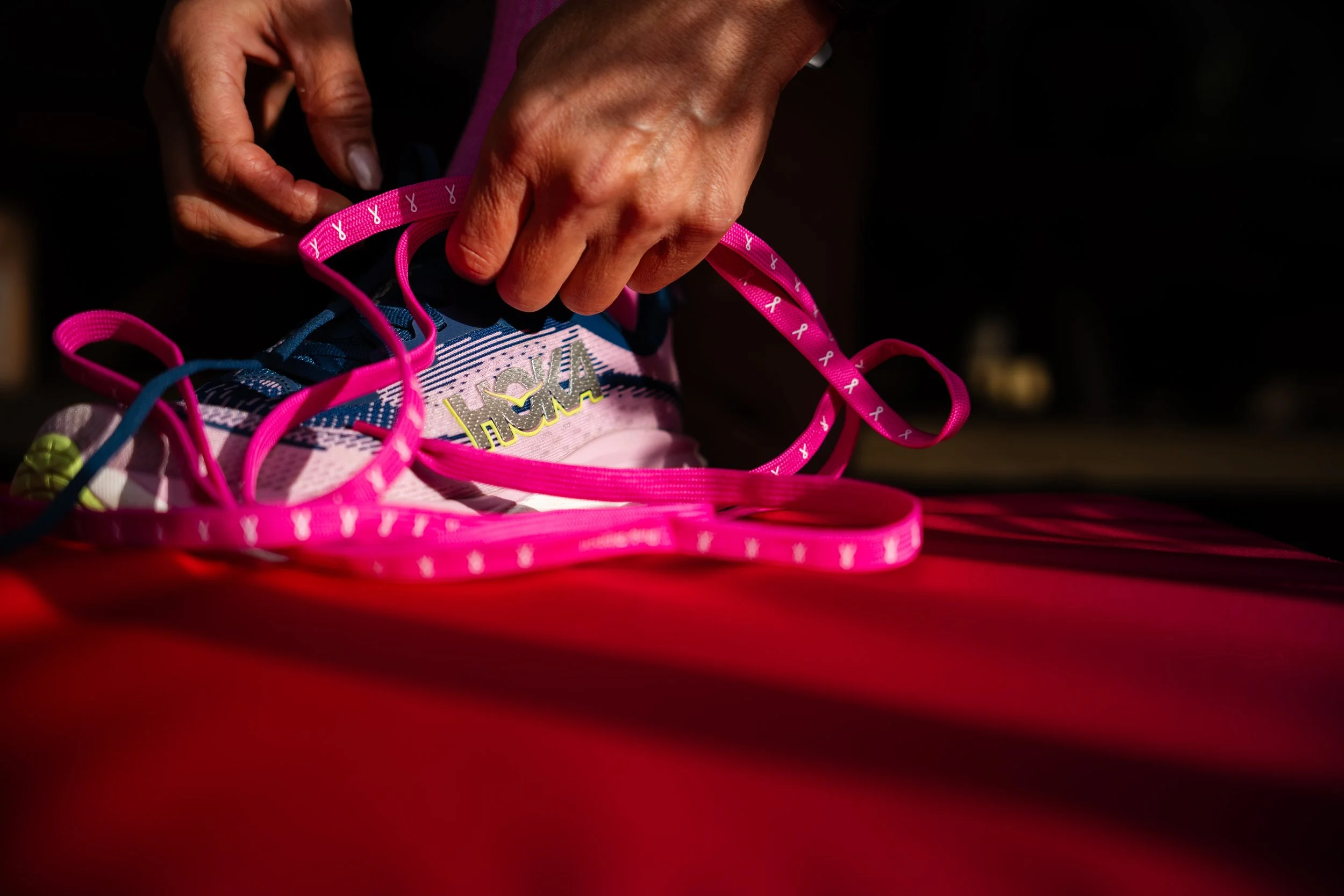 Hoka/Passa Running/Pink Ribbon