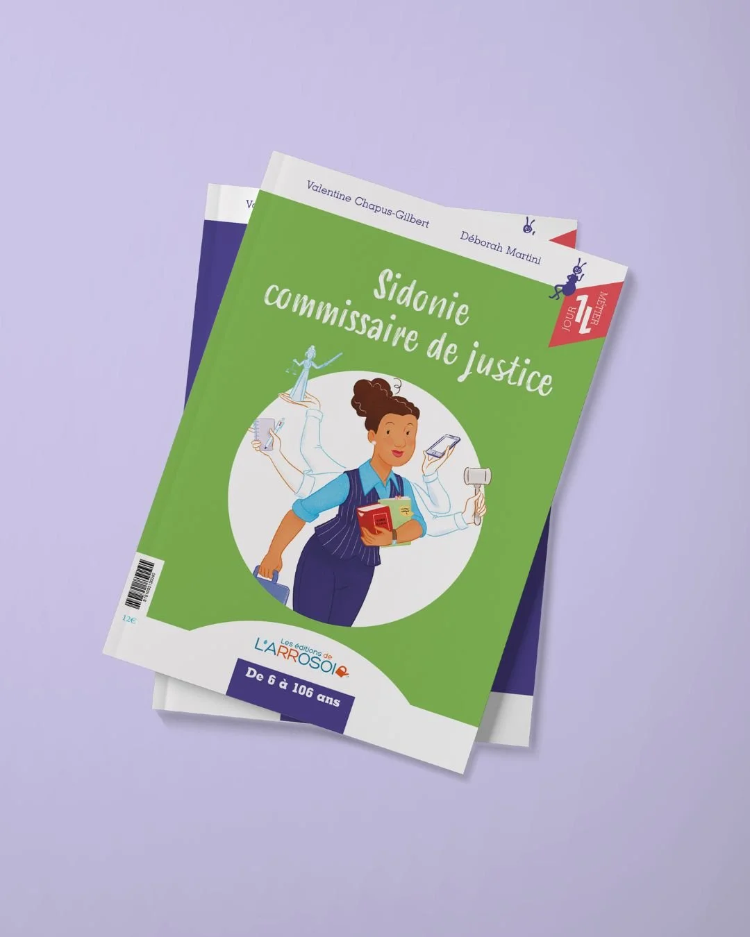 En octobre dernier, j&rsquo;ai eu le plaisir de r&eacute;aliser la mise en page du dernier livre de la collection &laquo; Un jour - Un m&eacute;tier &raquo; des &eacute;ditions de l&rsquo;Arrosoir, consacr&eacute; au m&eacute;tier de commissaire de j