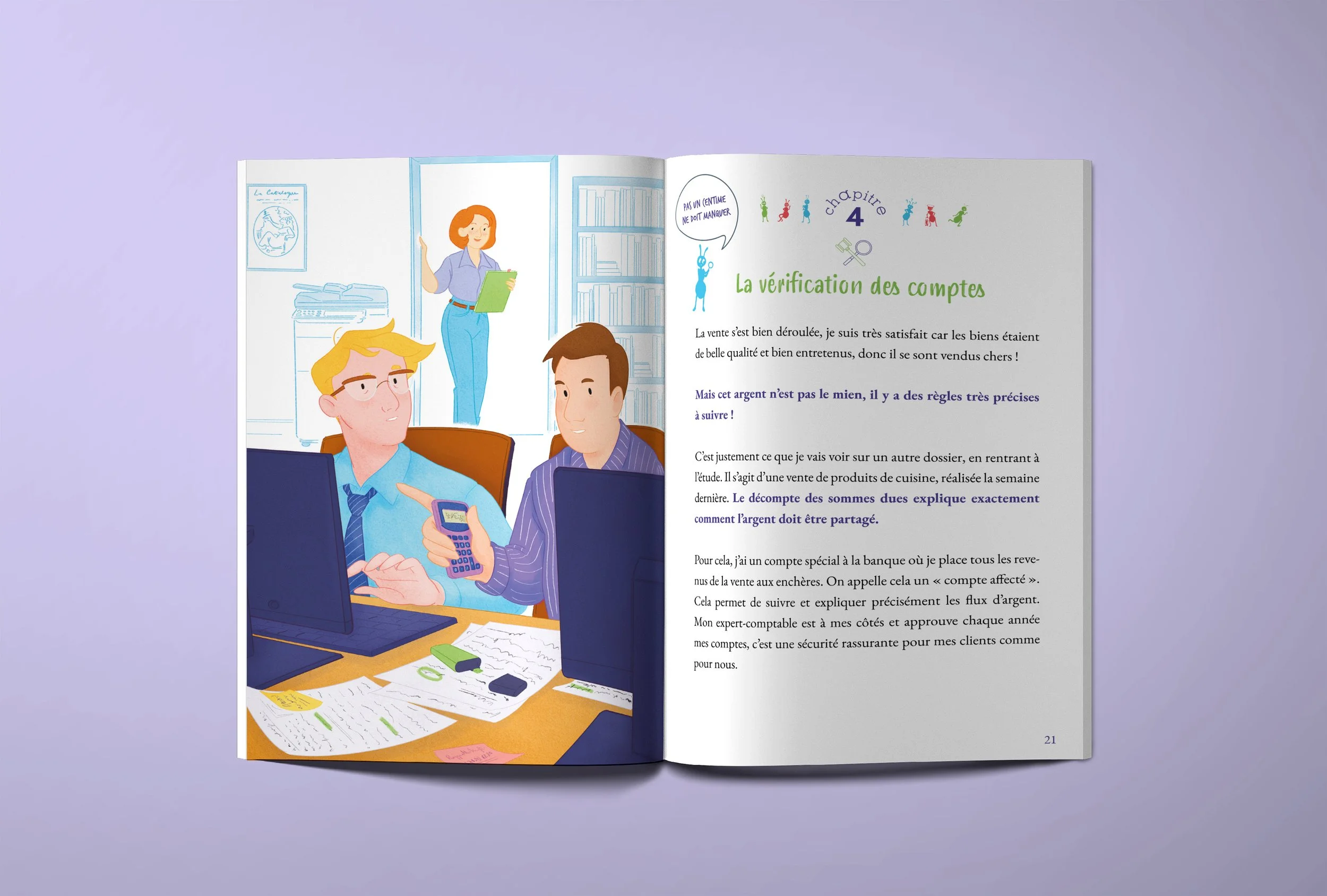 Pages intérieures du livre