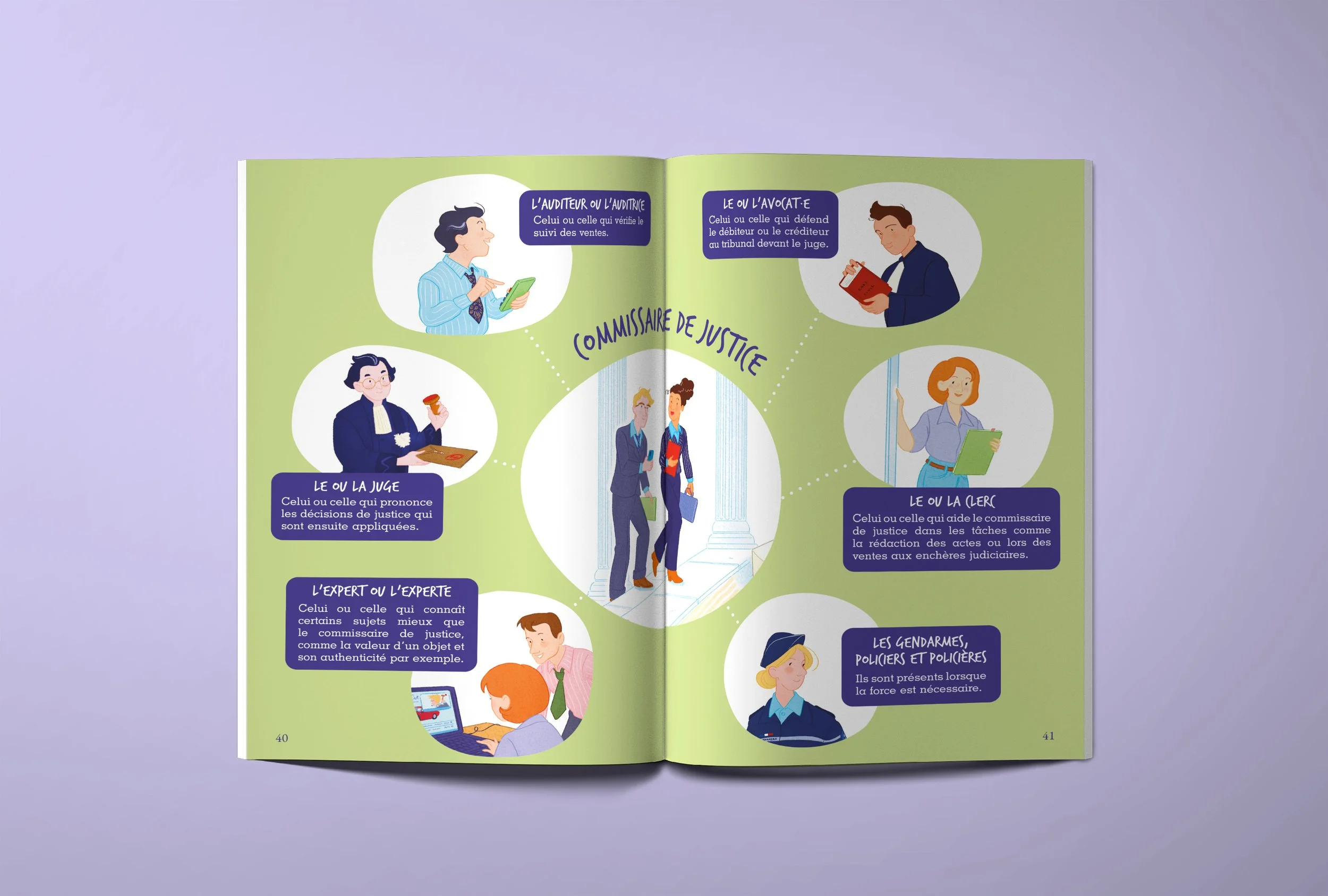 Pages intérieures du livre