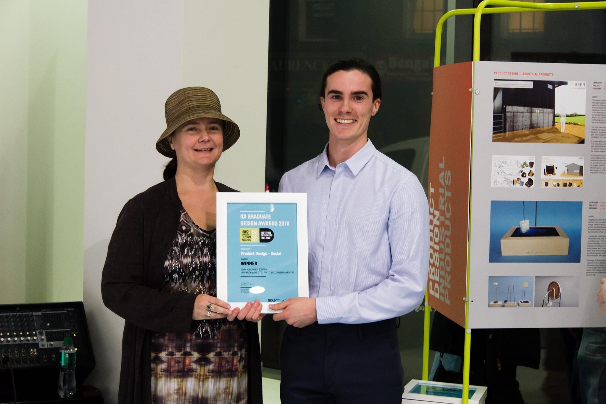 Winner: Product Design - Social Products - Institute Designers Ireland.