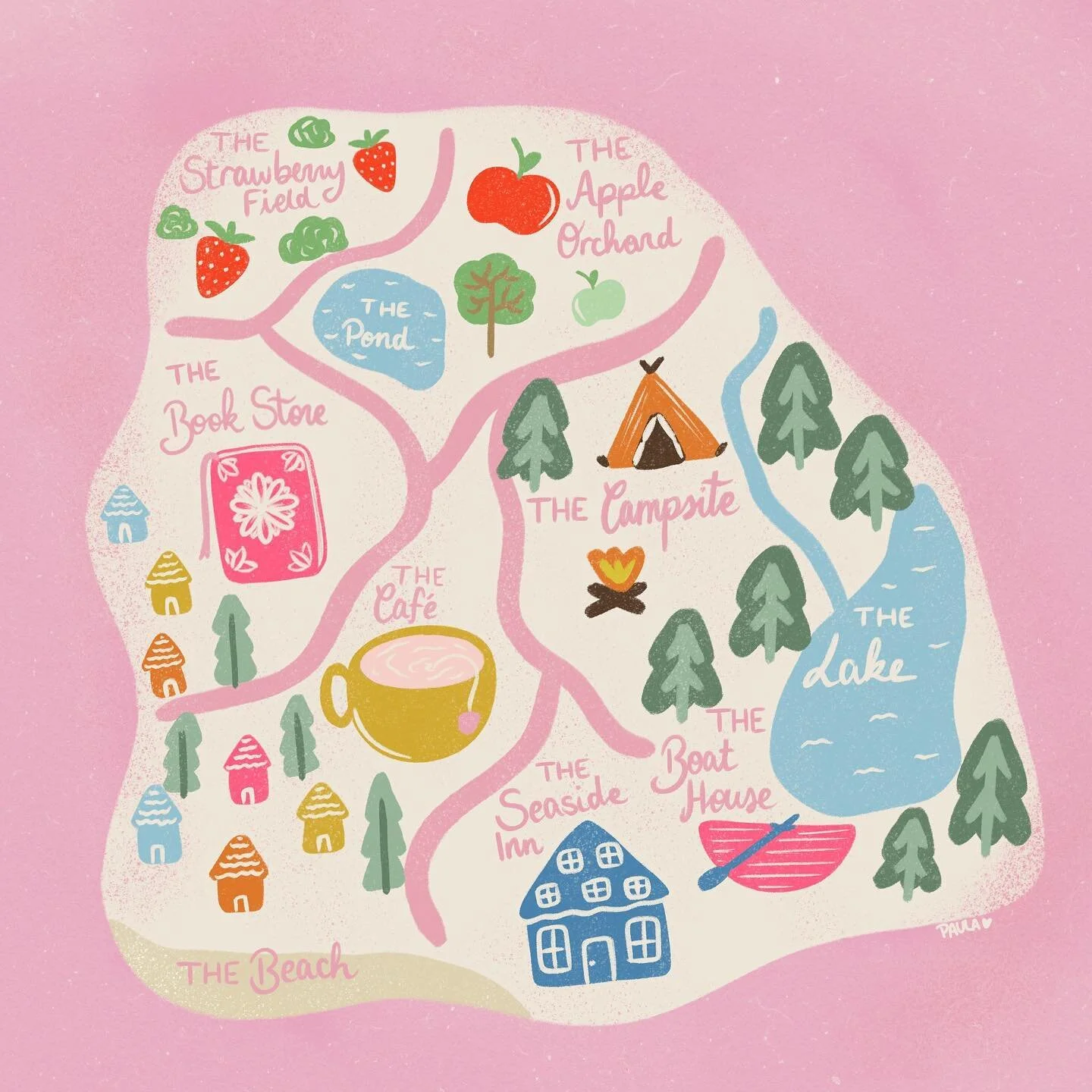 if I could create my very own little town this is what it would look like 🌲🌷📖
okay why is drawing maps soo fun - I am loving it! 💐🍄 would you want to live here? 🌻
.
#createeveryday #creativecommunity #mapdrawing #illustratedmap #mapillustration