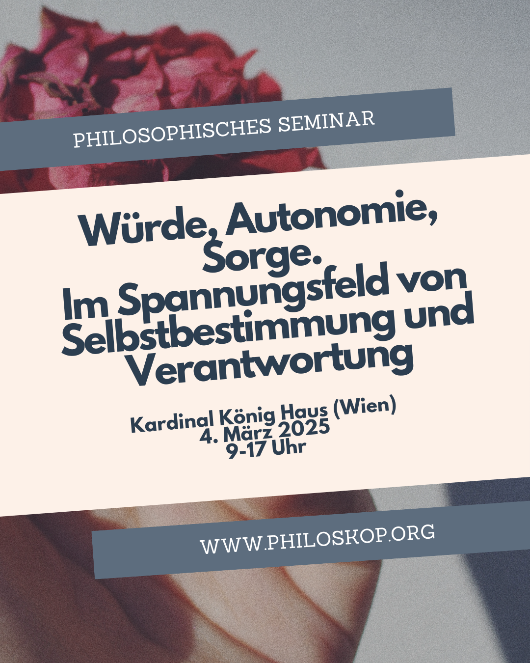 Würde, Autonomie, Sorge