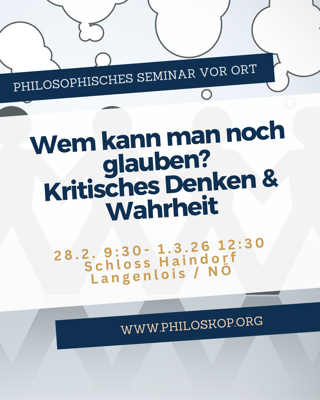 Wem kann man noch glauben? - Kritisches Denken & Wahrheit