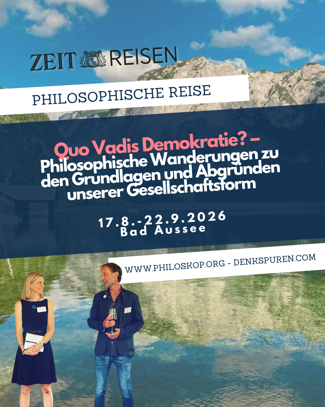 Quo Vadis Demokratie? – Philosophische Wanderungen zu den Grundlagen und Abgründen unserer Gesellschaftsform