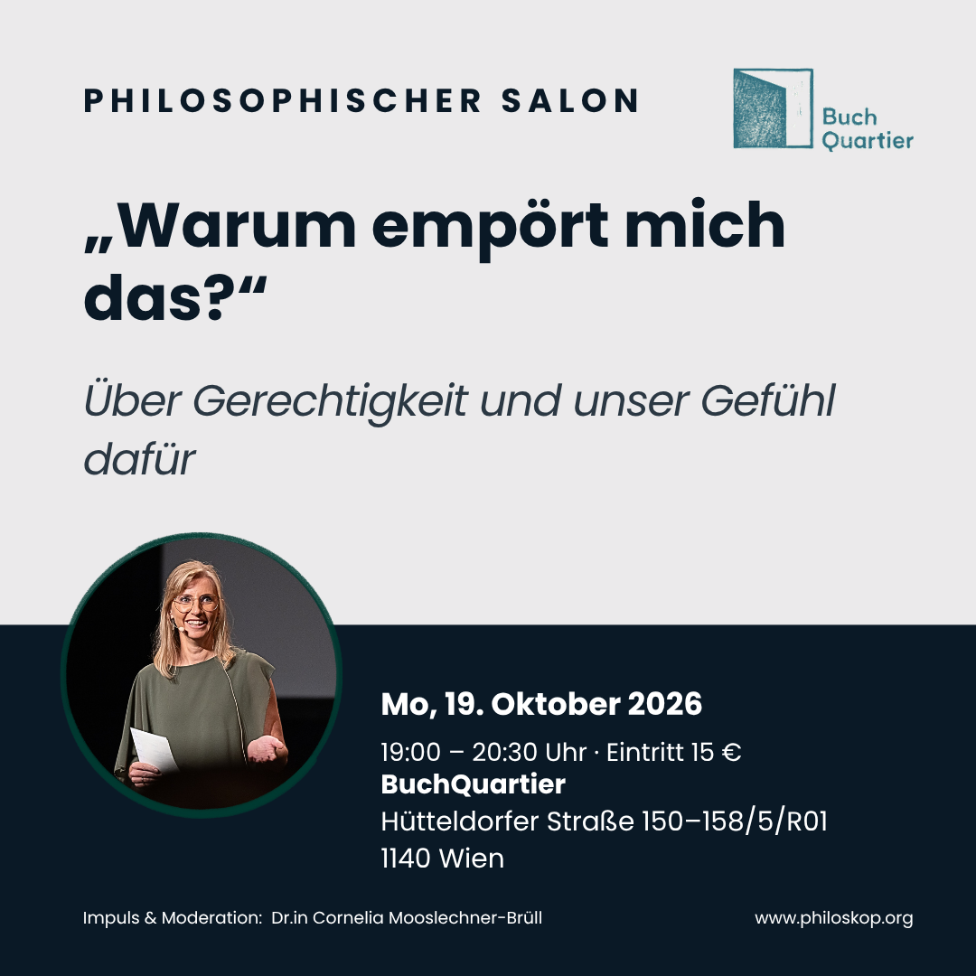 Philosophischer Salon: Gerechtigkeit