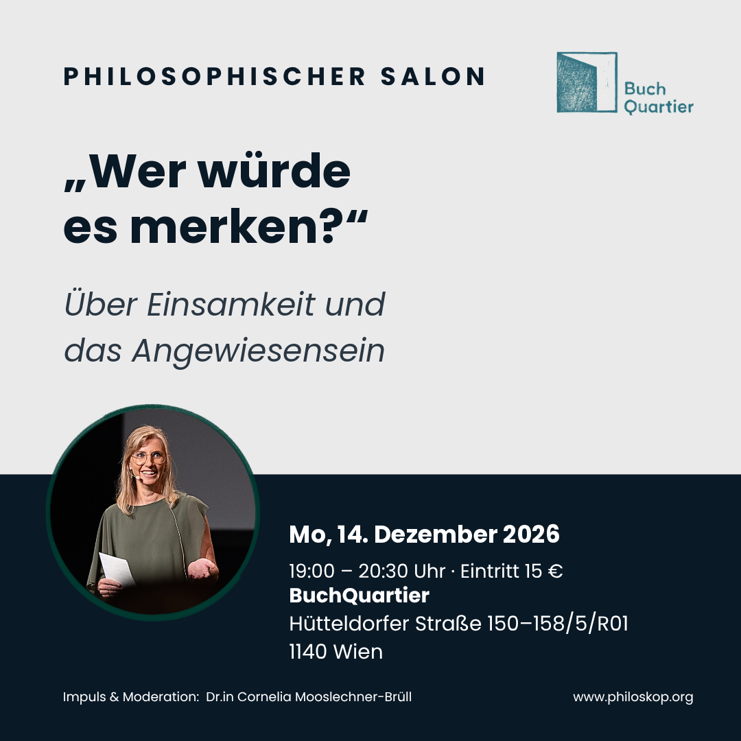 Philosophischer Salon: Einsamkeit