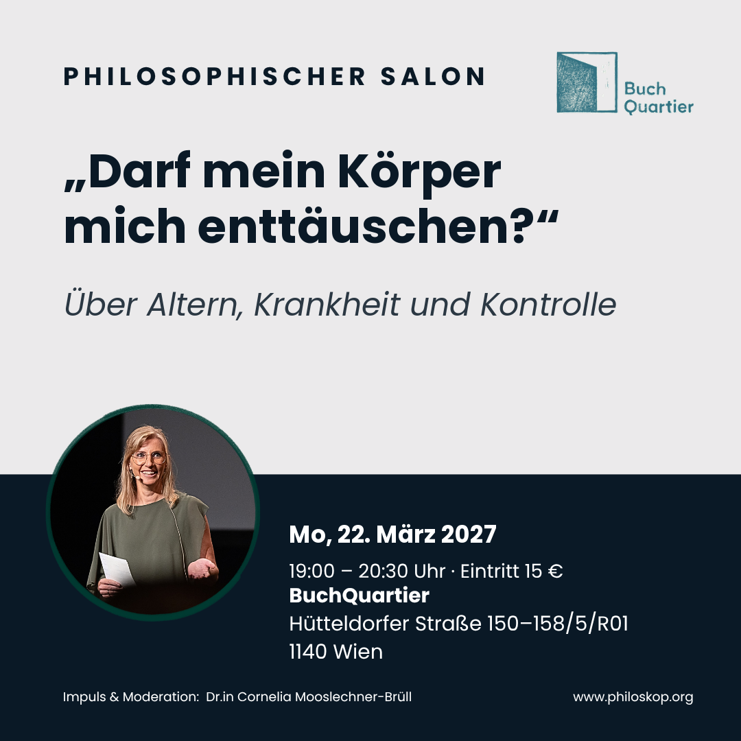 Philosophischer Salon: Selbstwert
