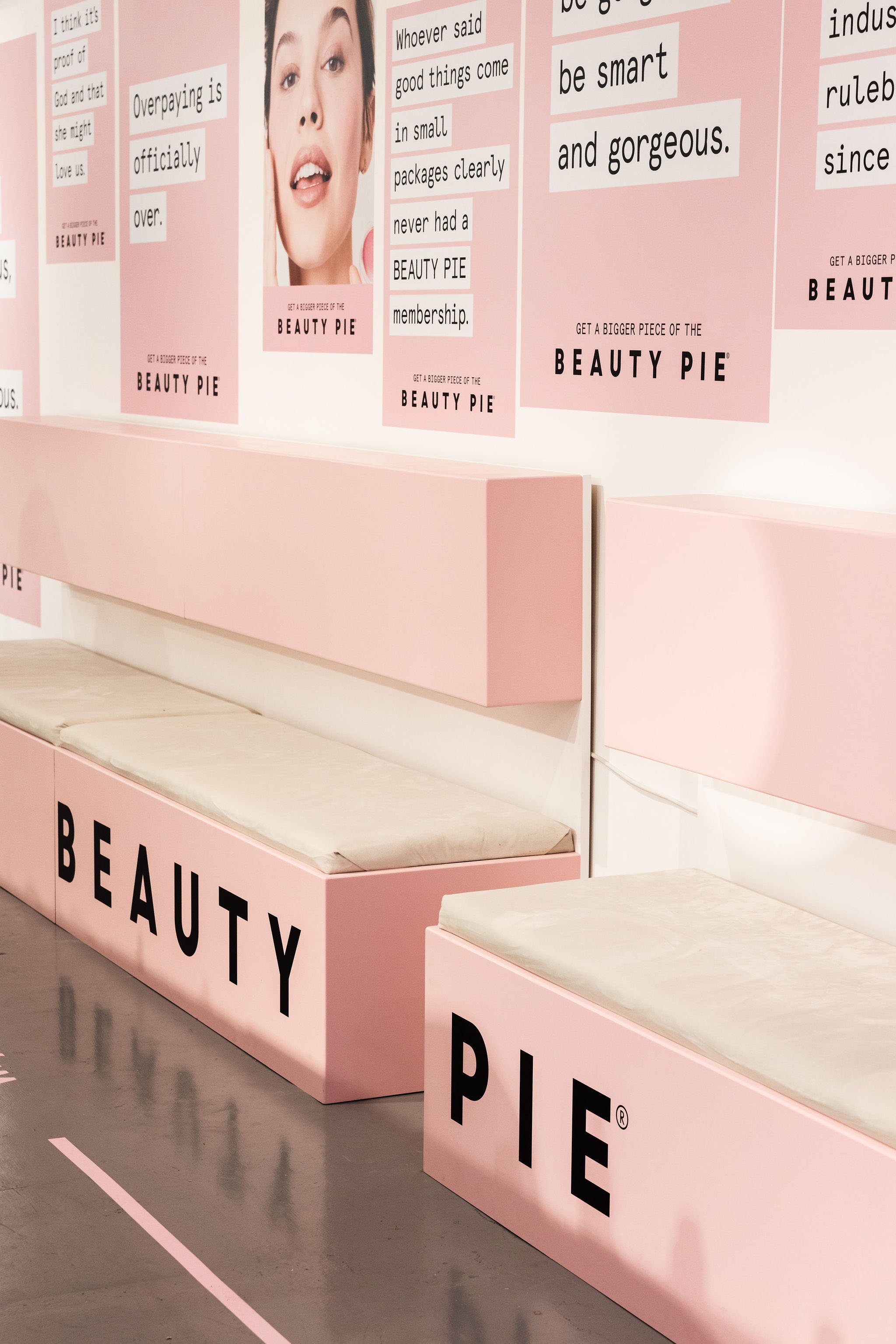 Beauty Pie - Warehouse of Dreams - Pop Up Agency