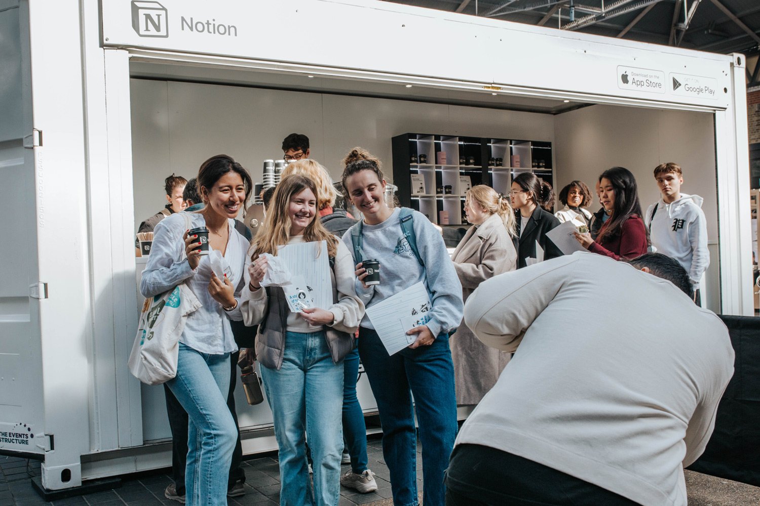 Notion - Productivity Pop Up - Creative Experiential Agency