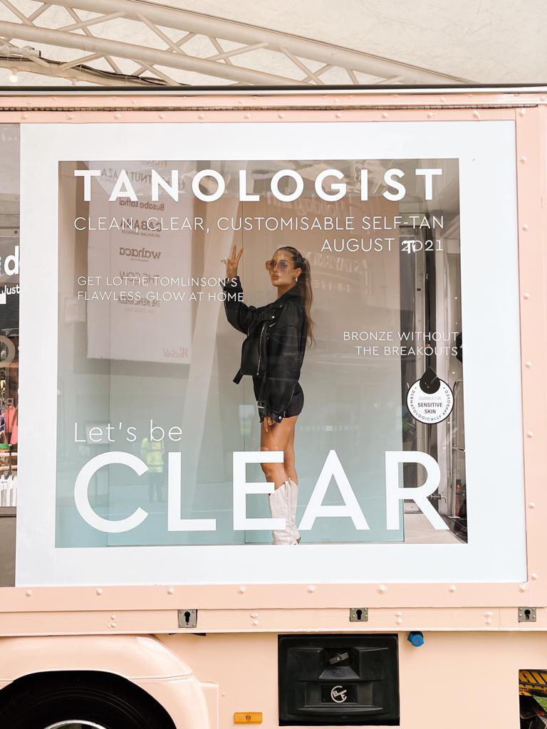 Tanologist - Let's be clear -  Pop Up Shop Agency