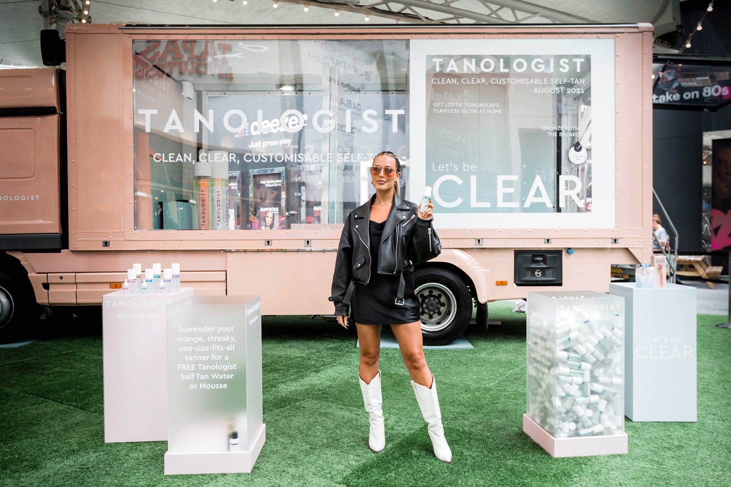 Tanologist - Let's be clear - Pop Up  Agency