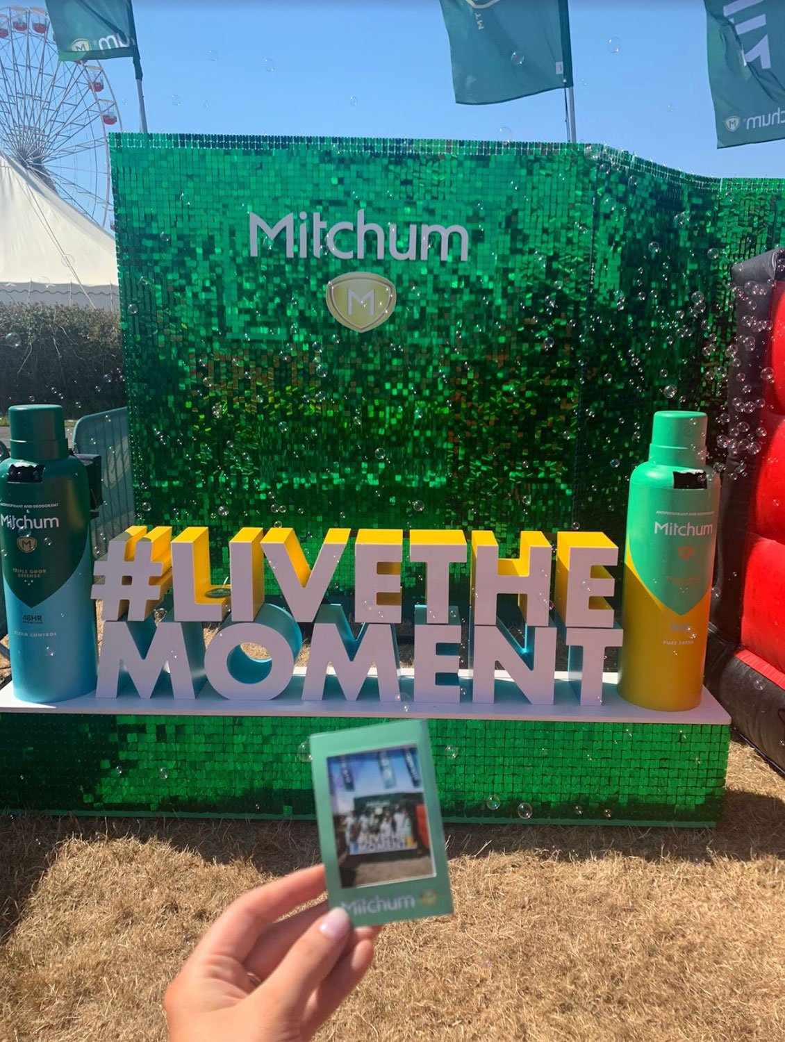 Mitchum - Live the moment - Experiential Agency