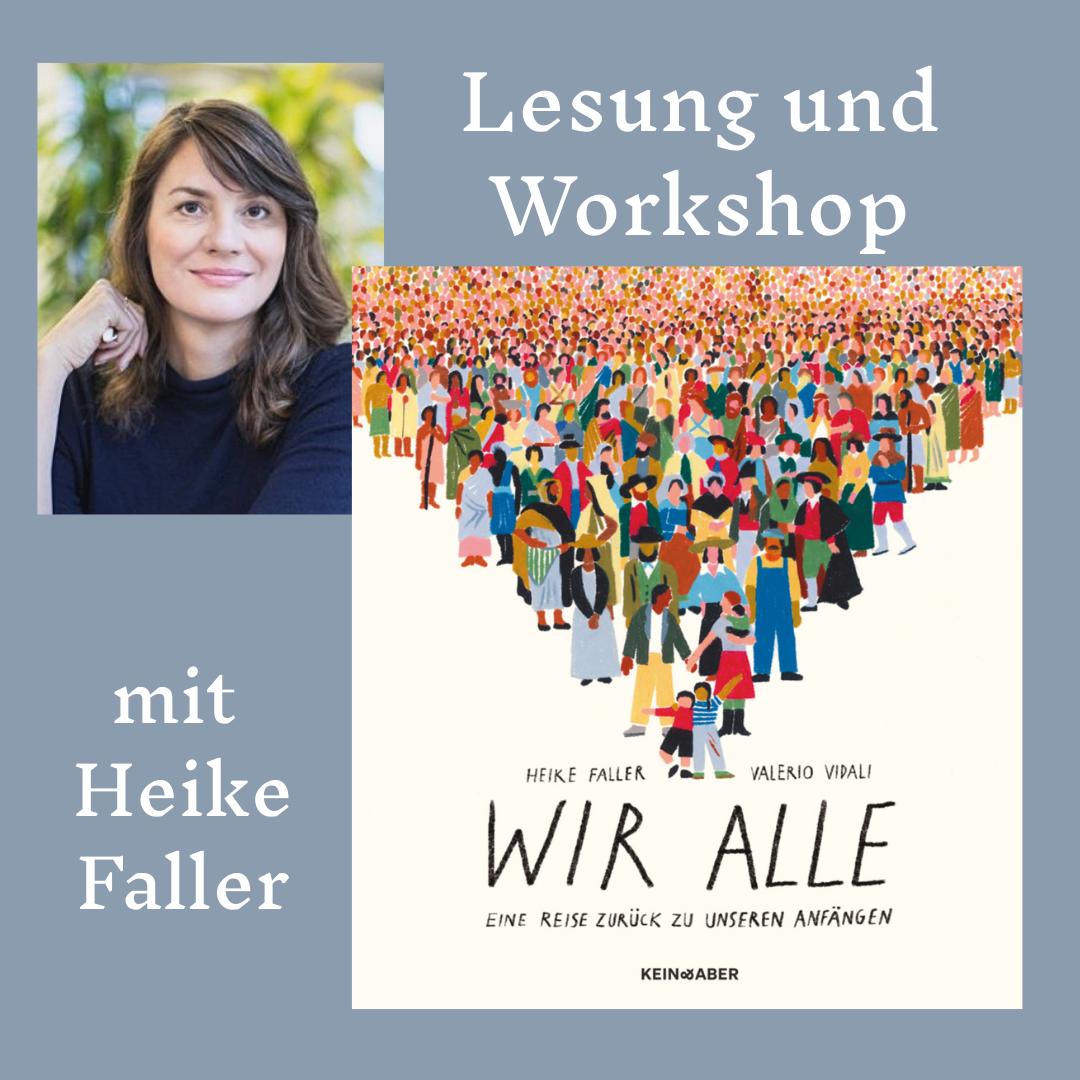 Lesung und Workshop mit Heike Faller: Wir alle