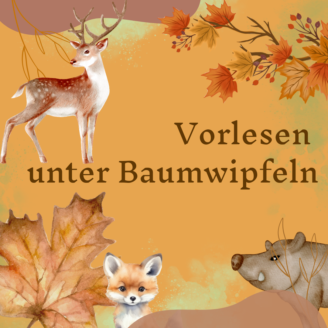 Vorlesen unter Baumwipfeln