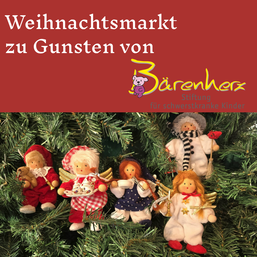 Kleiner Weihnachtsmarkt zu Gunsten von Bärenherz