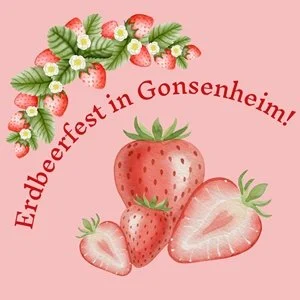 Erdbeerfest in Gonsenheim