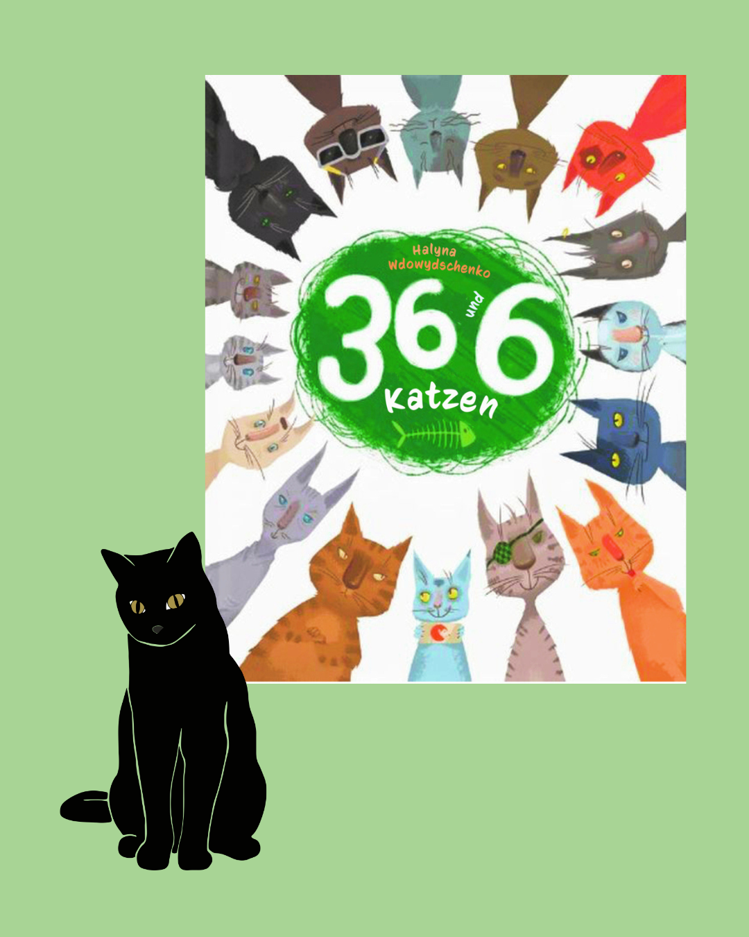 Halyna Wdowytschenko/ Natalka Hajda: 36 und 6 Katzen